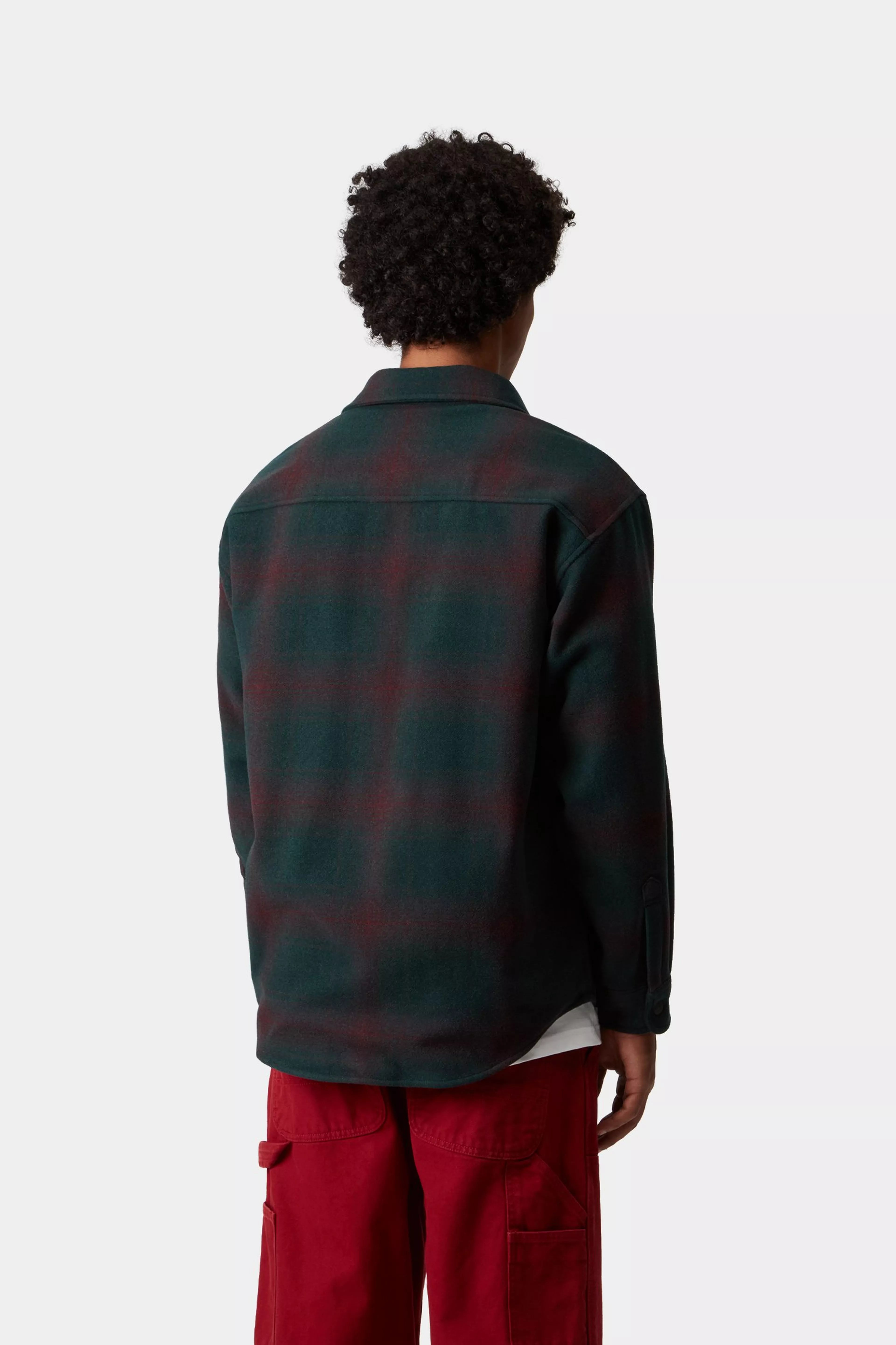 BRENNAN SHIRT JAC - Brennan Check, Deep Lagoon / Rondo