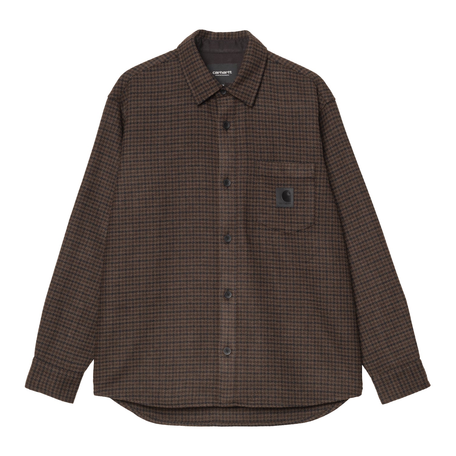 L/S LOWIS SHIRT  - Lowis Houndstooth, Vitola Heather