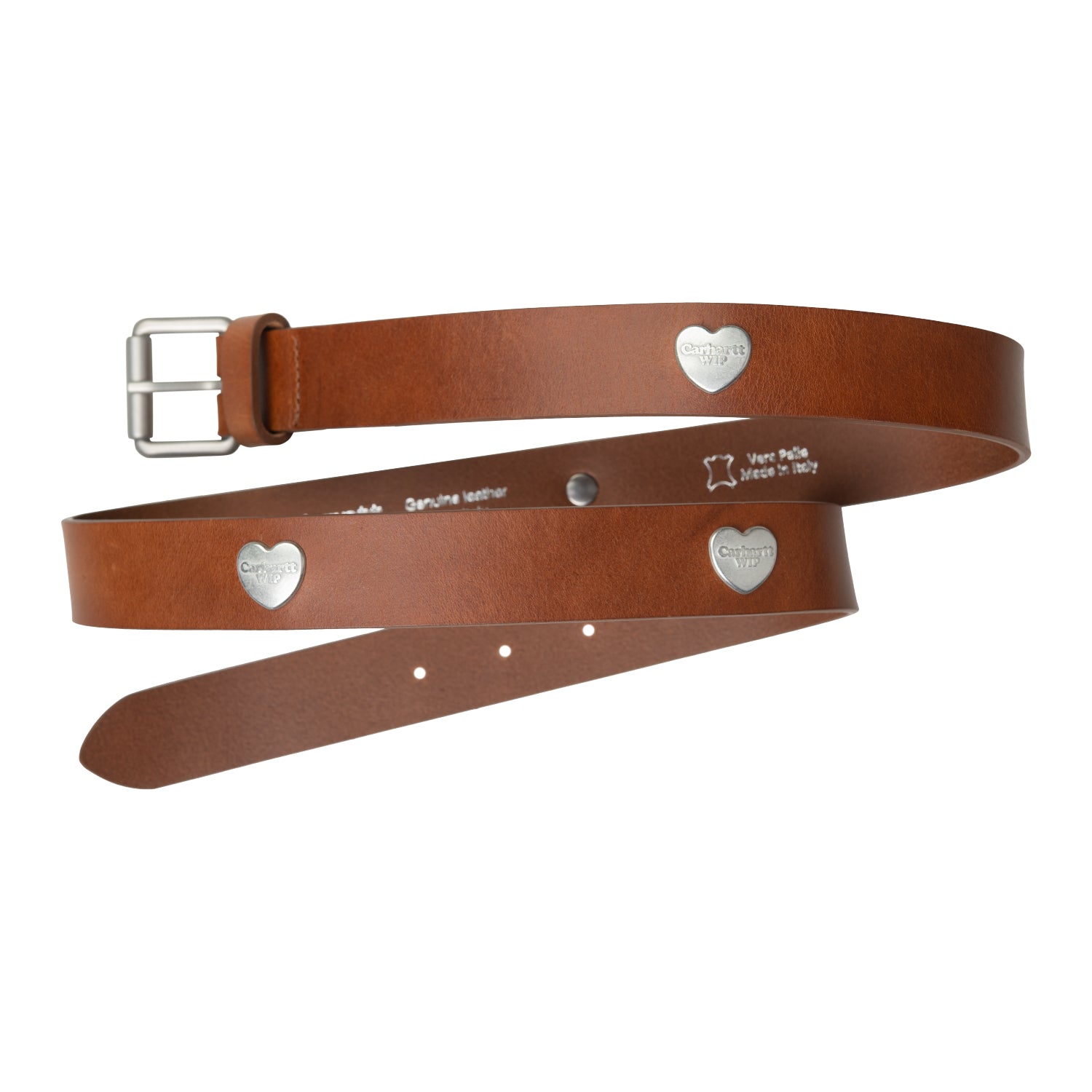 Tylor Belt - Cognac / Silver