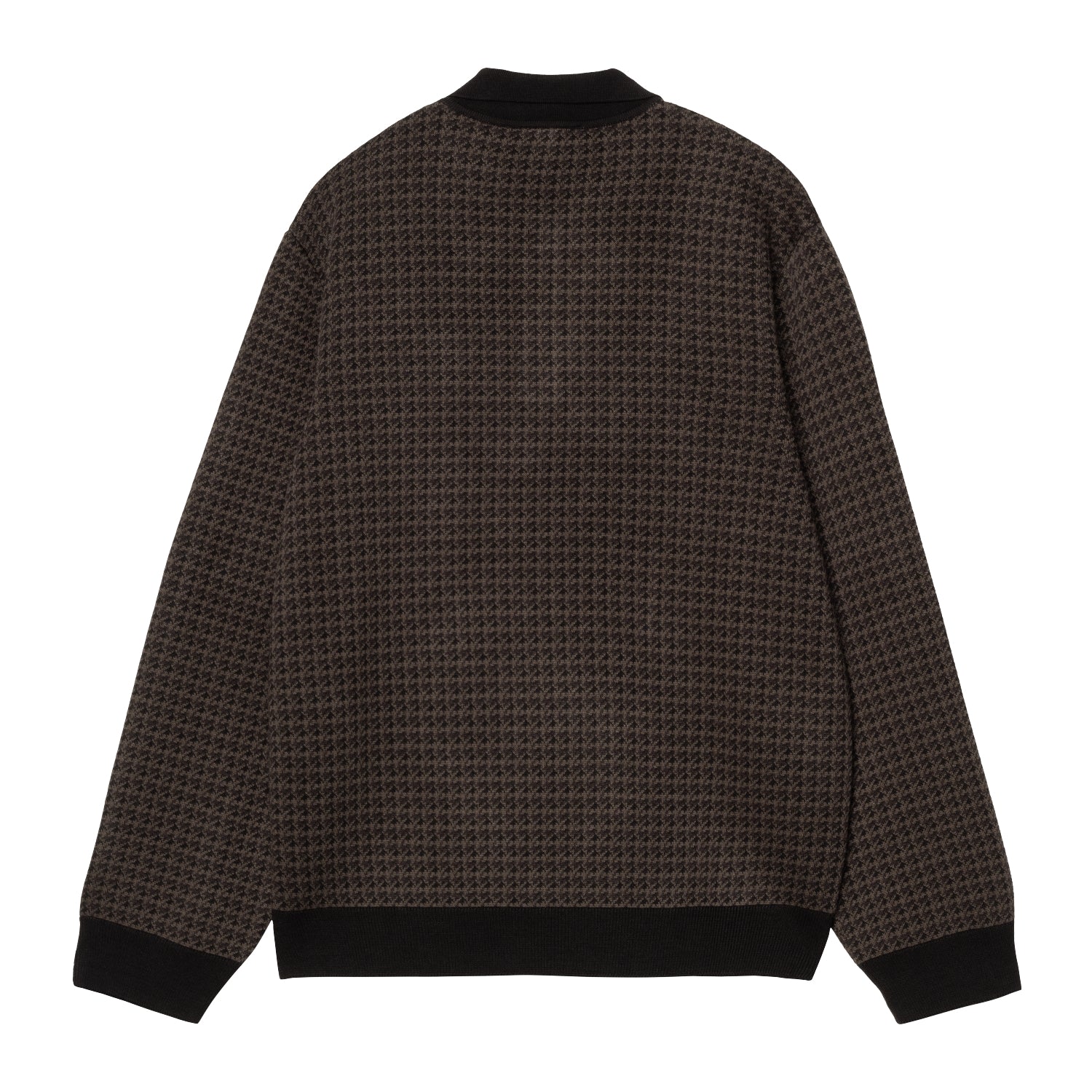 L/S LOWIS POLO - Lowis Houndstooth, Vitola Heather
