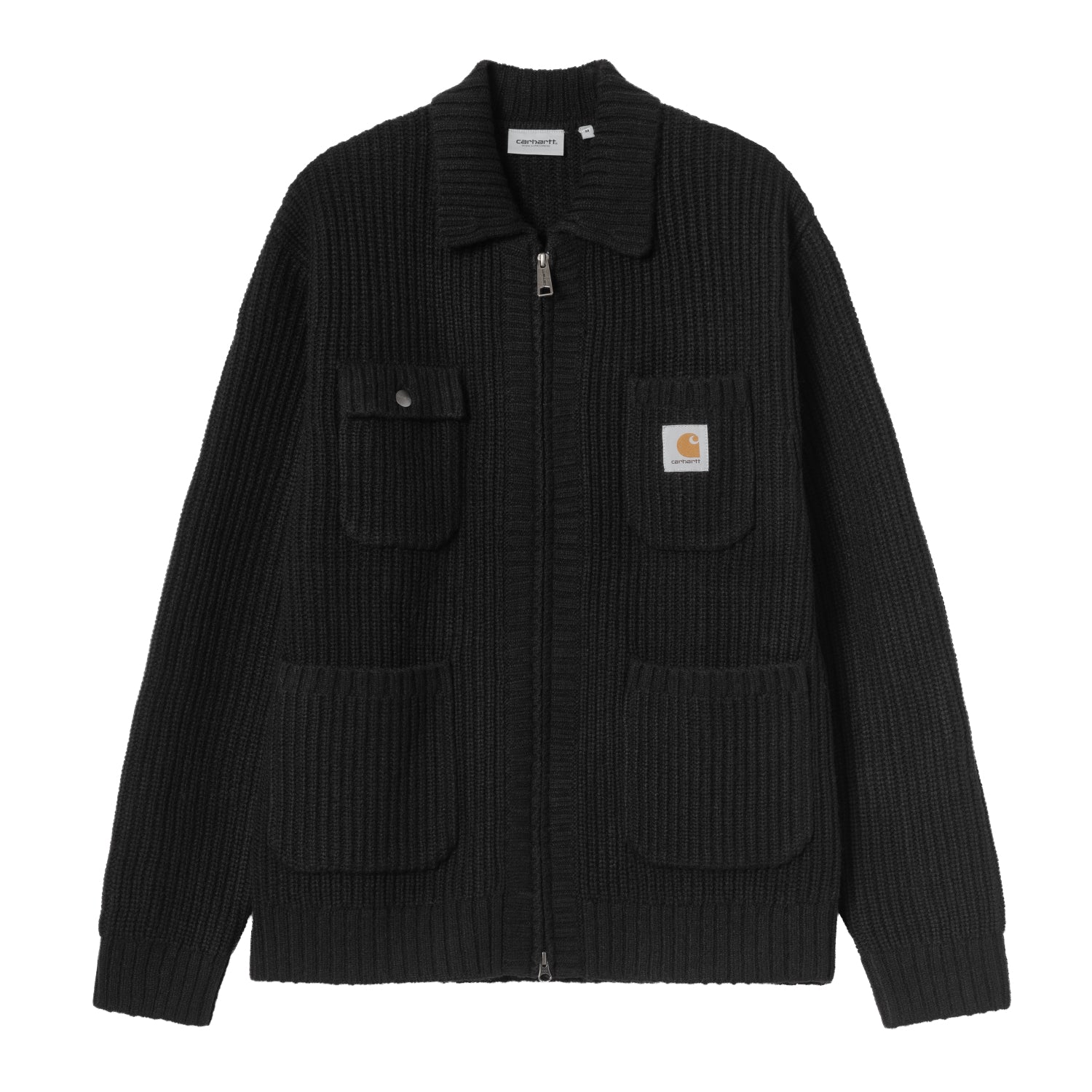 CHORE KNIT JACKET - Black