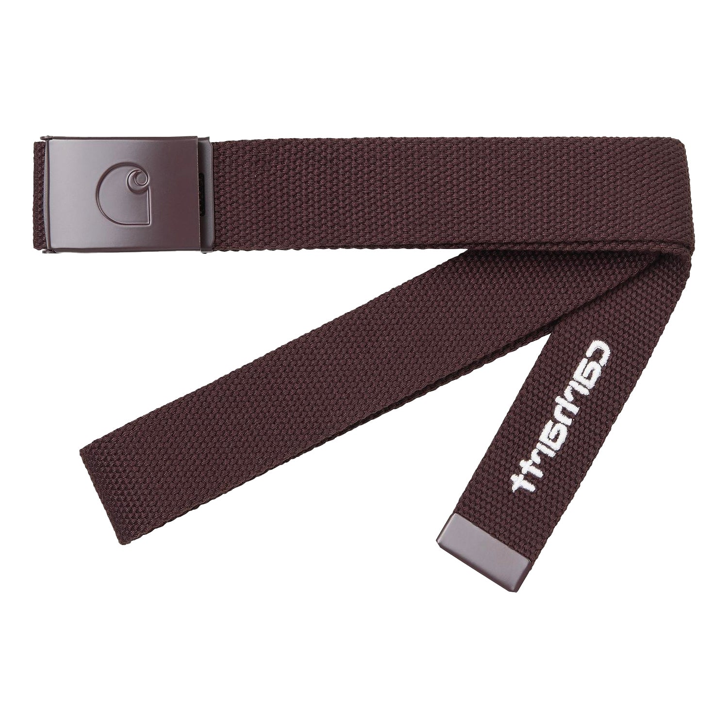 C-Logo Belt Tonal - Palisander / White