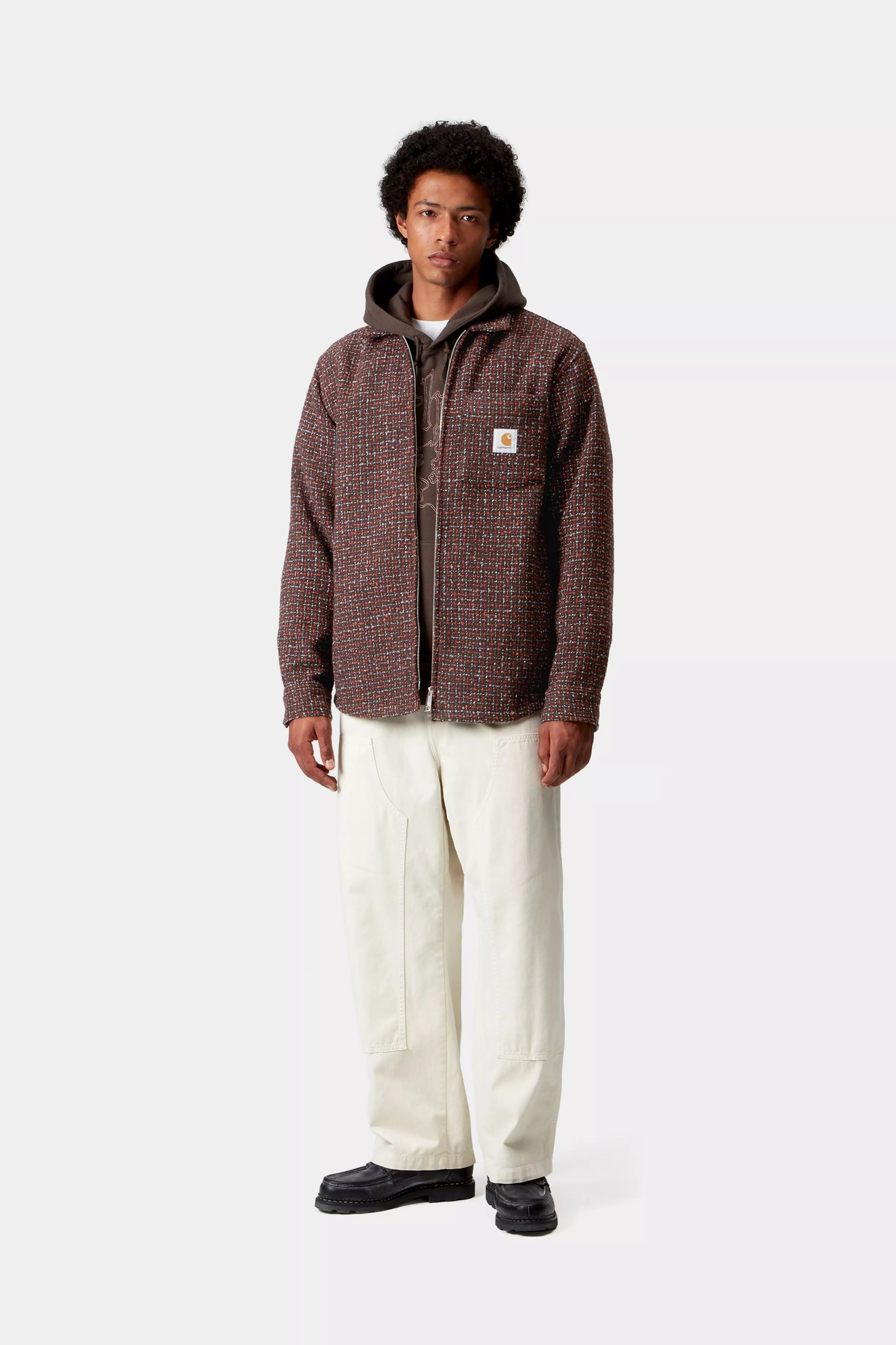 BELLAMY SHIRT JAC - Bellamy Check, Tobacco