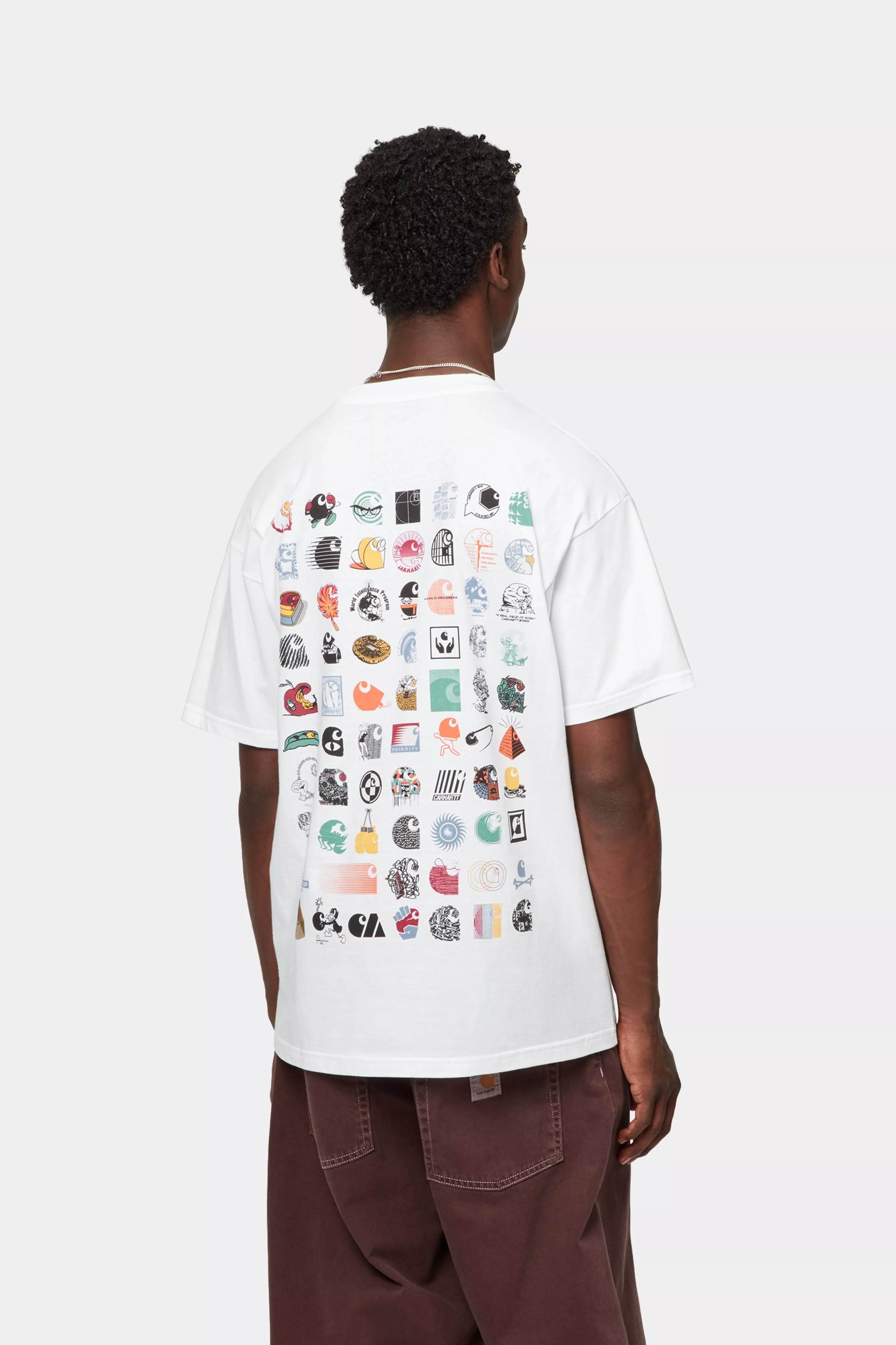 S/S C LOGO ARCHIVE T-SHIRT - White