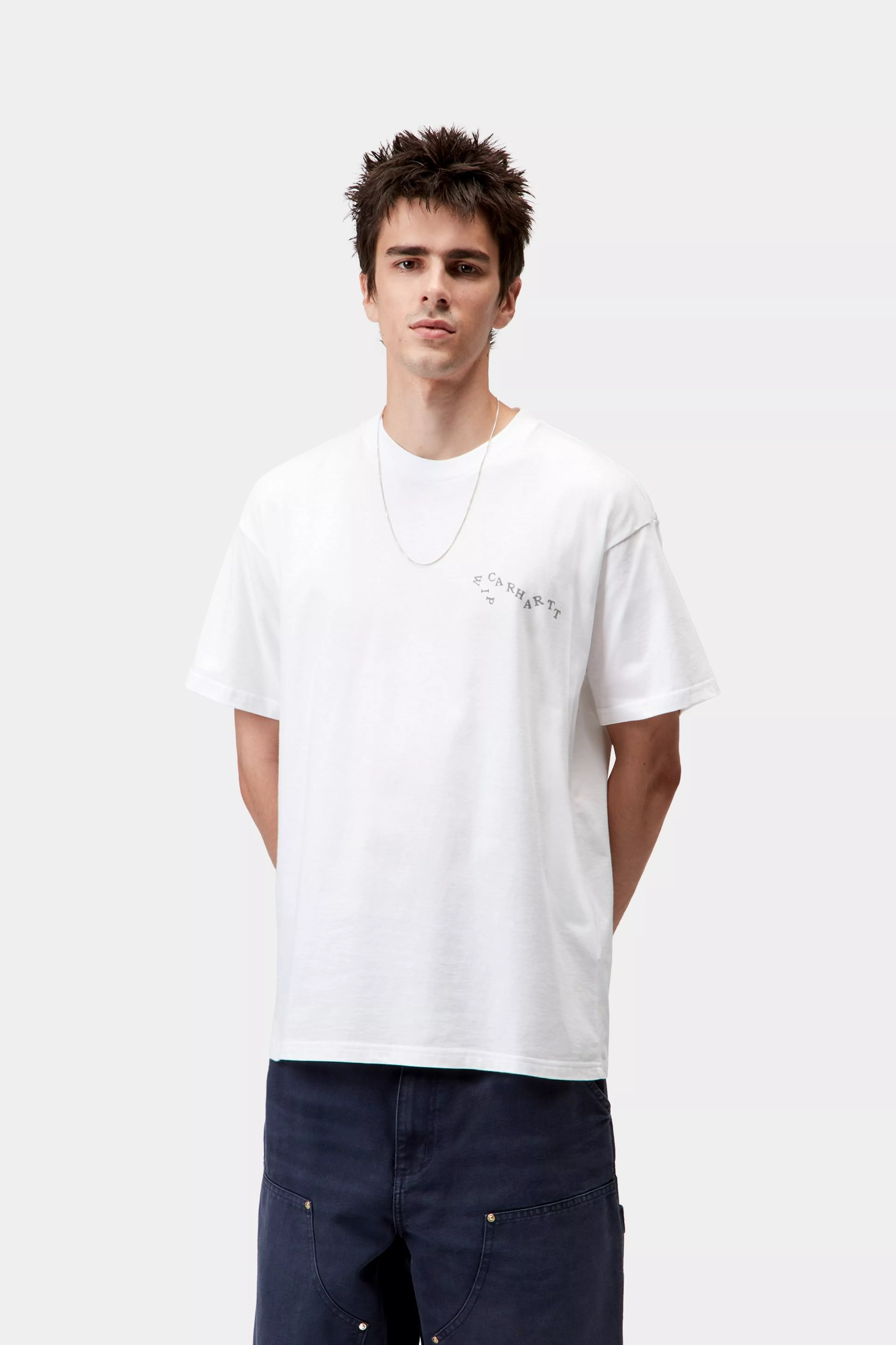 S/S OKNICEOK 01 T-SHIRT - White
