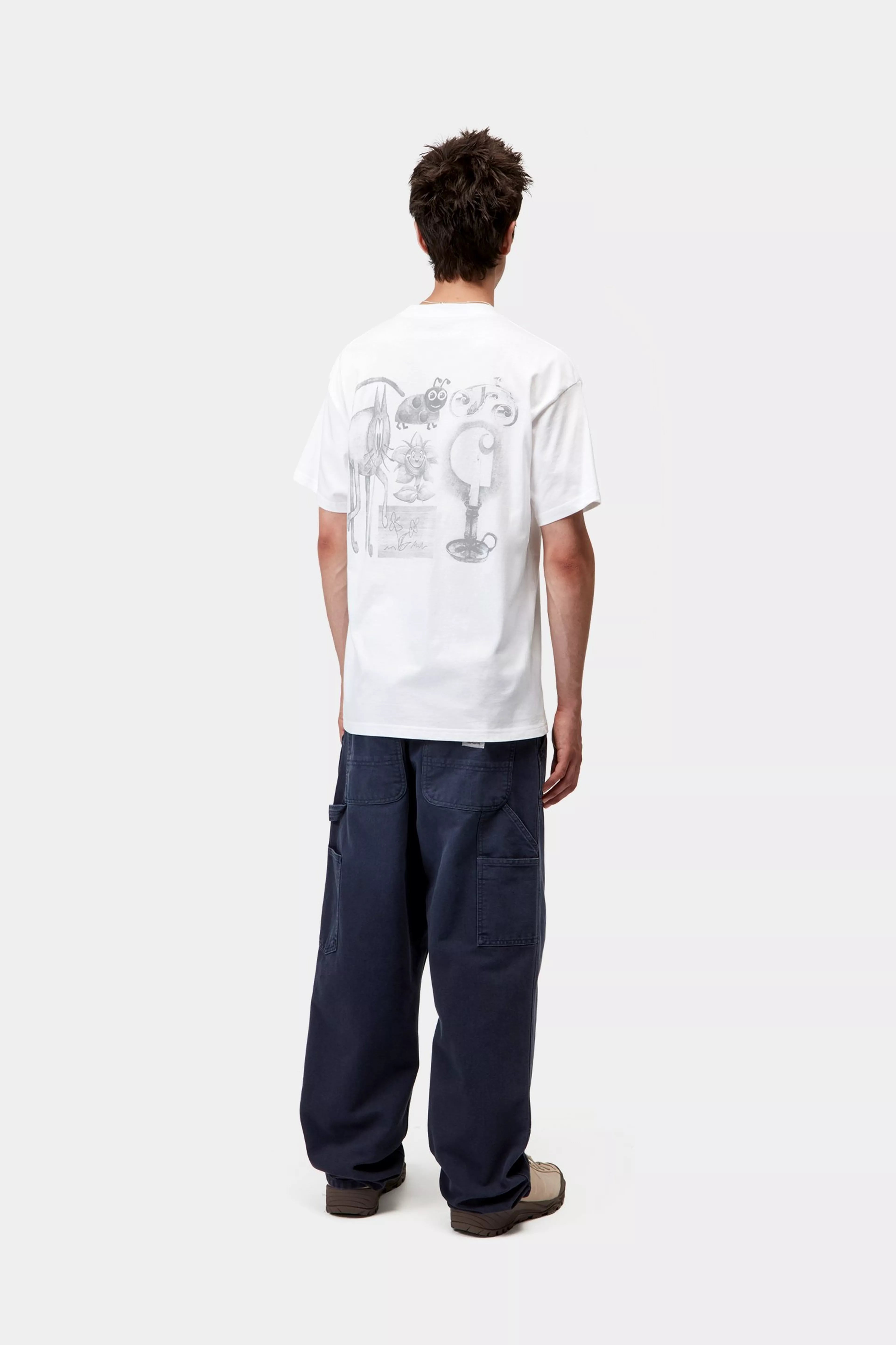 S/S OKNICEOK 01 T-SHIRT - White