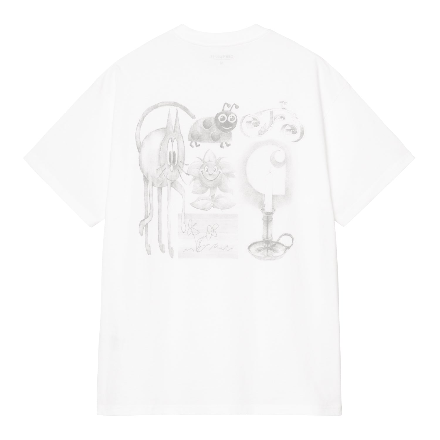 S/S OKNICEOK 01 T-SHIRT - White