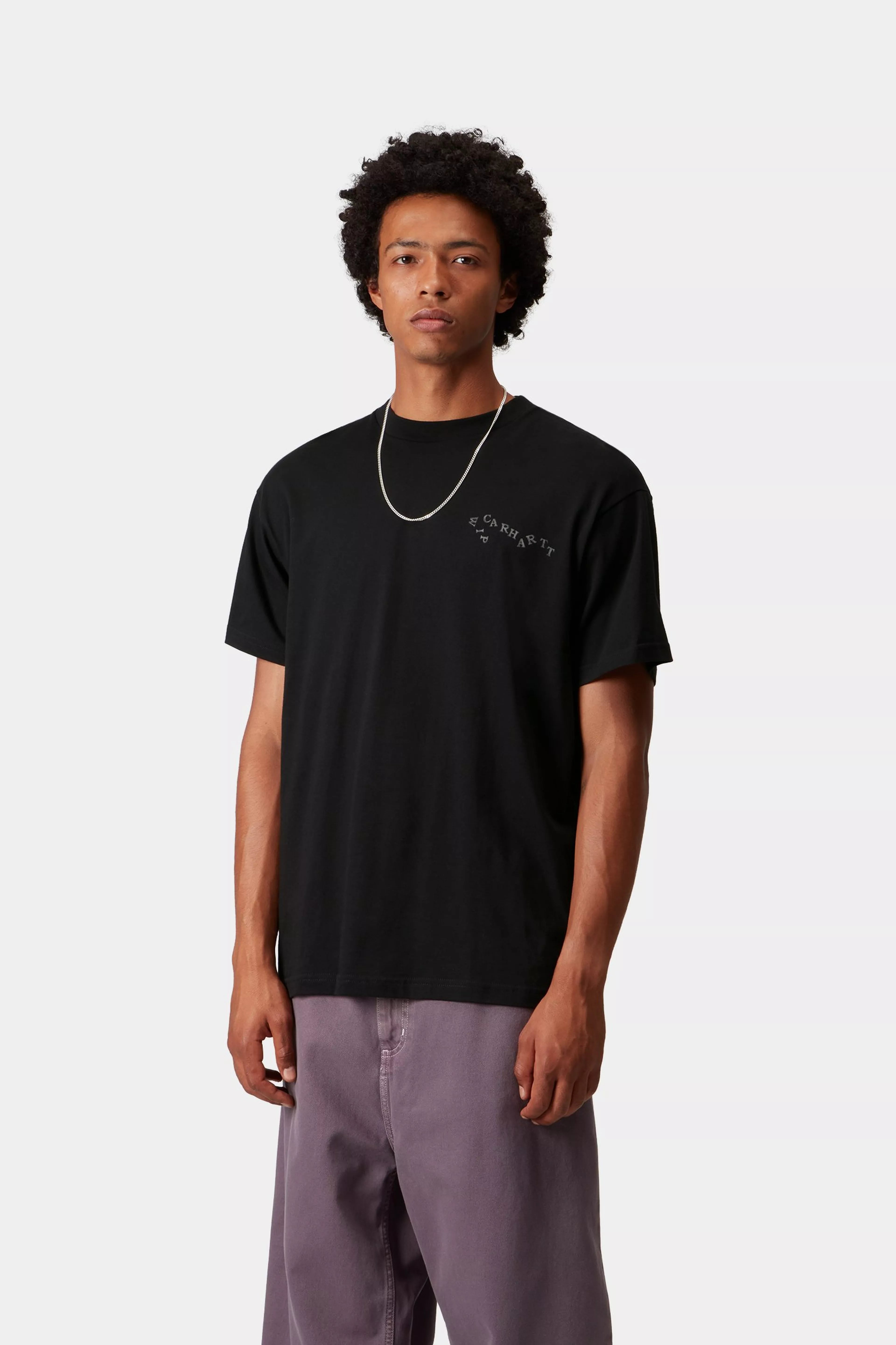S/S OKNICEOK 01 T-SHIRT - Black