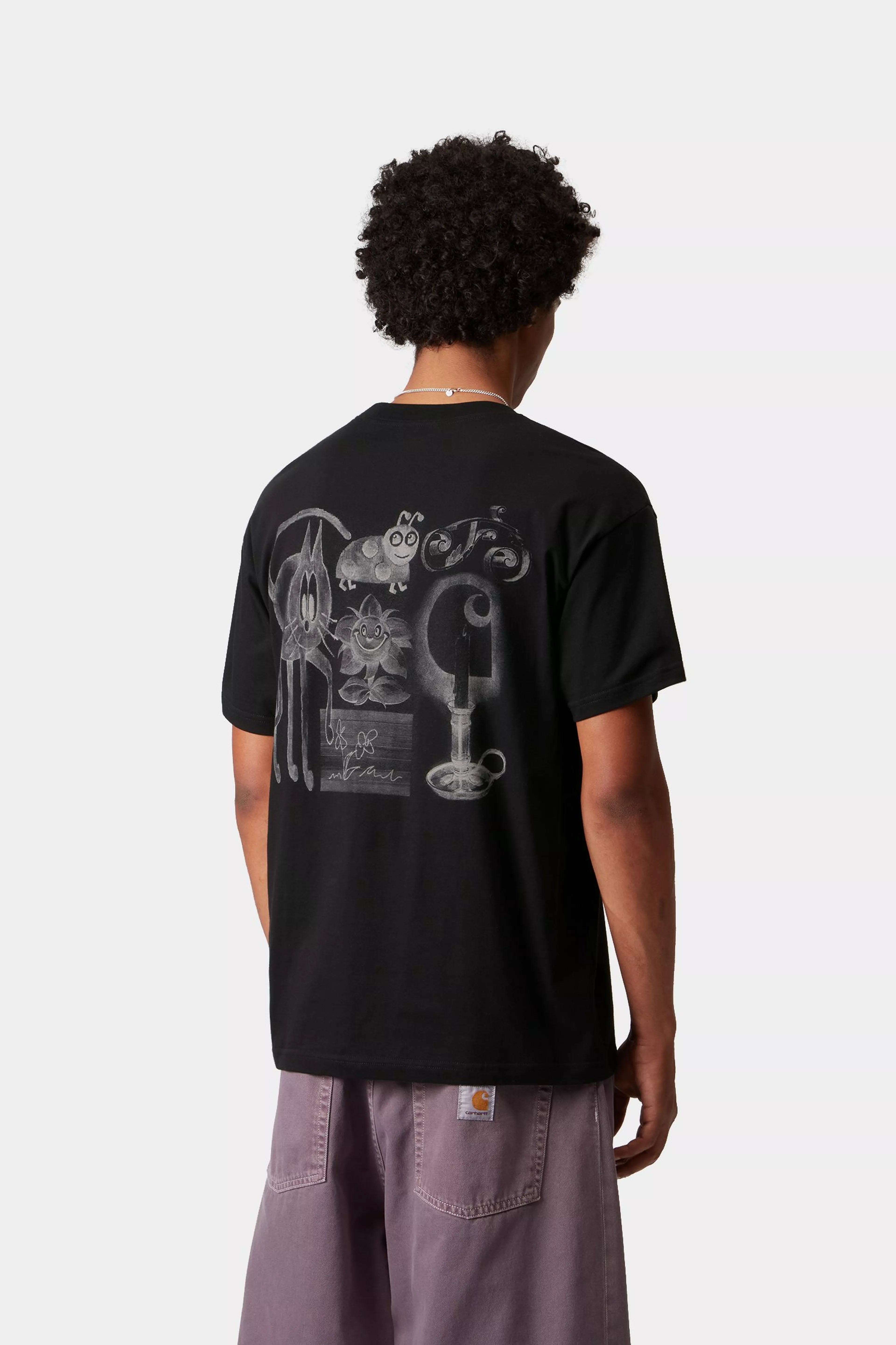 S/S OKNICEOK 01 T-SHIRT - Black