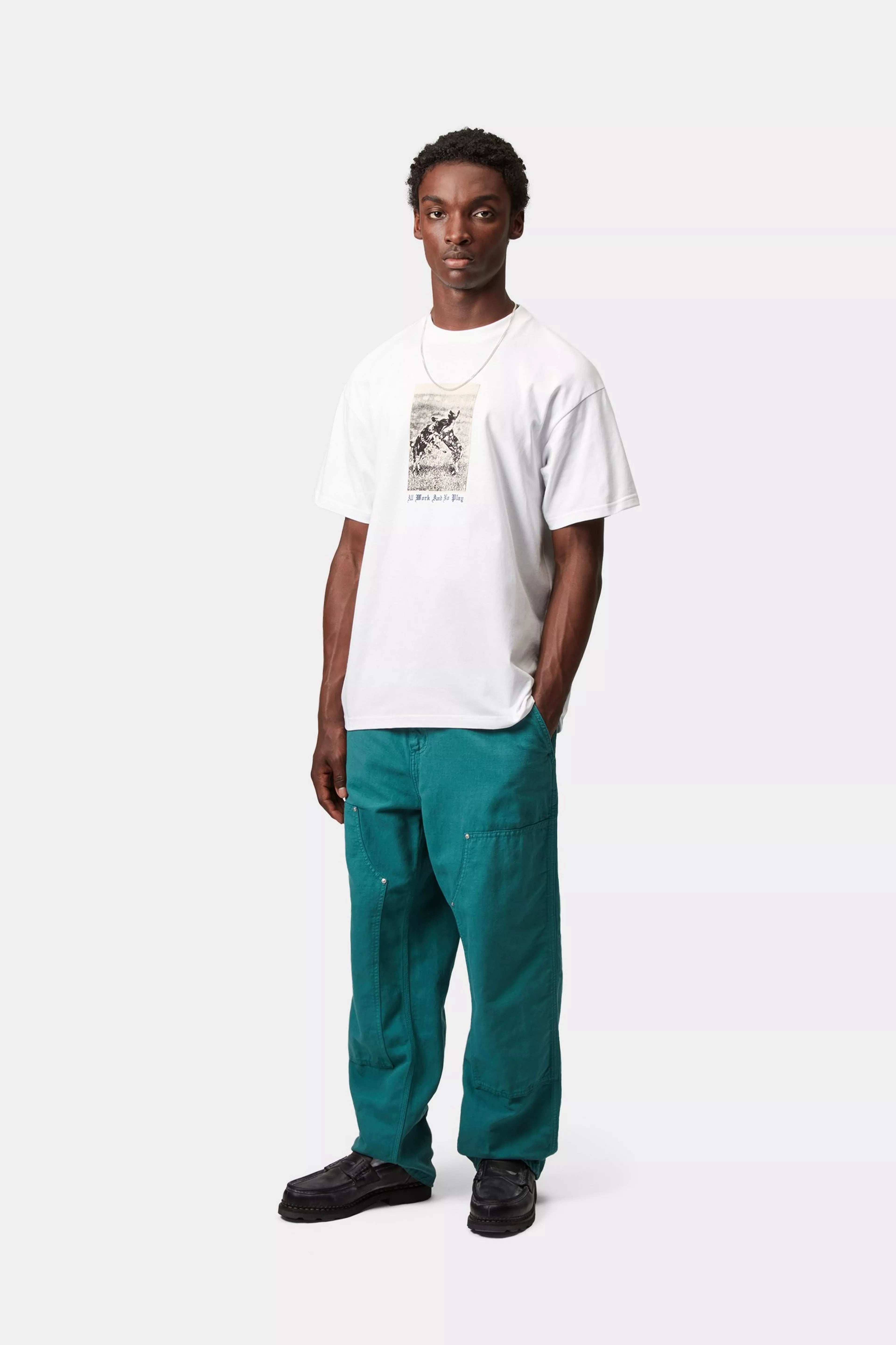 S/S NO PLAY T-SHIRT  - White
