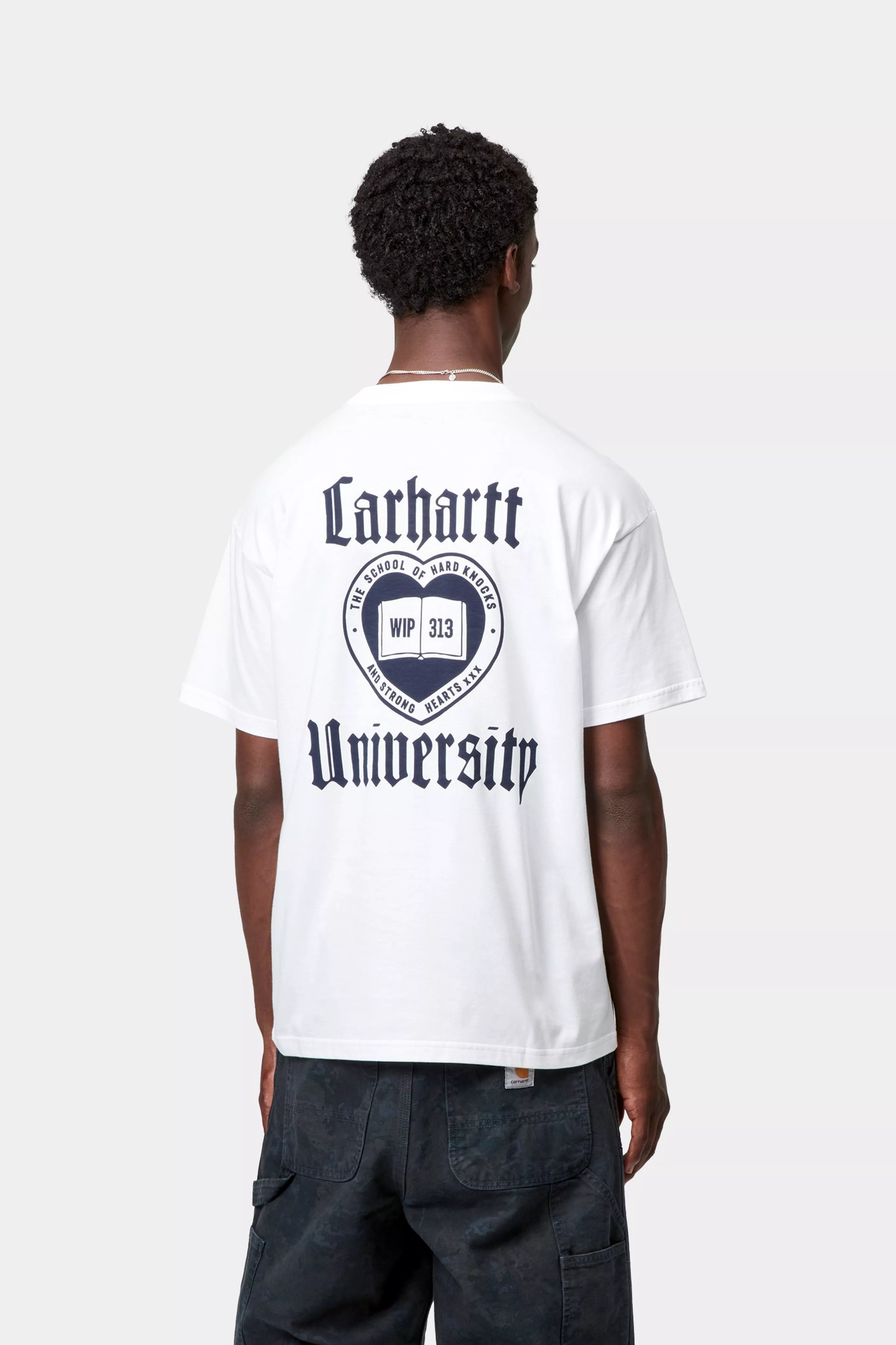 S/S SCHOOLING T-SHIRT  - White