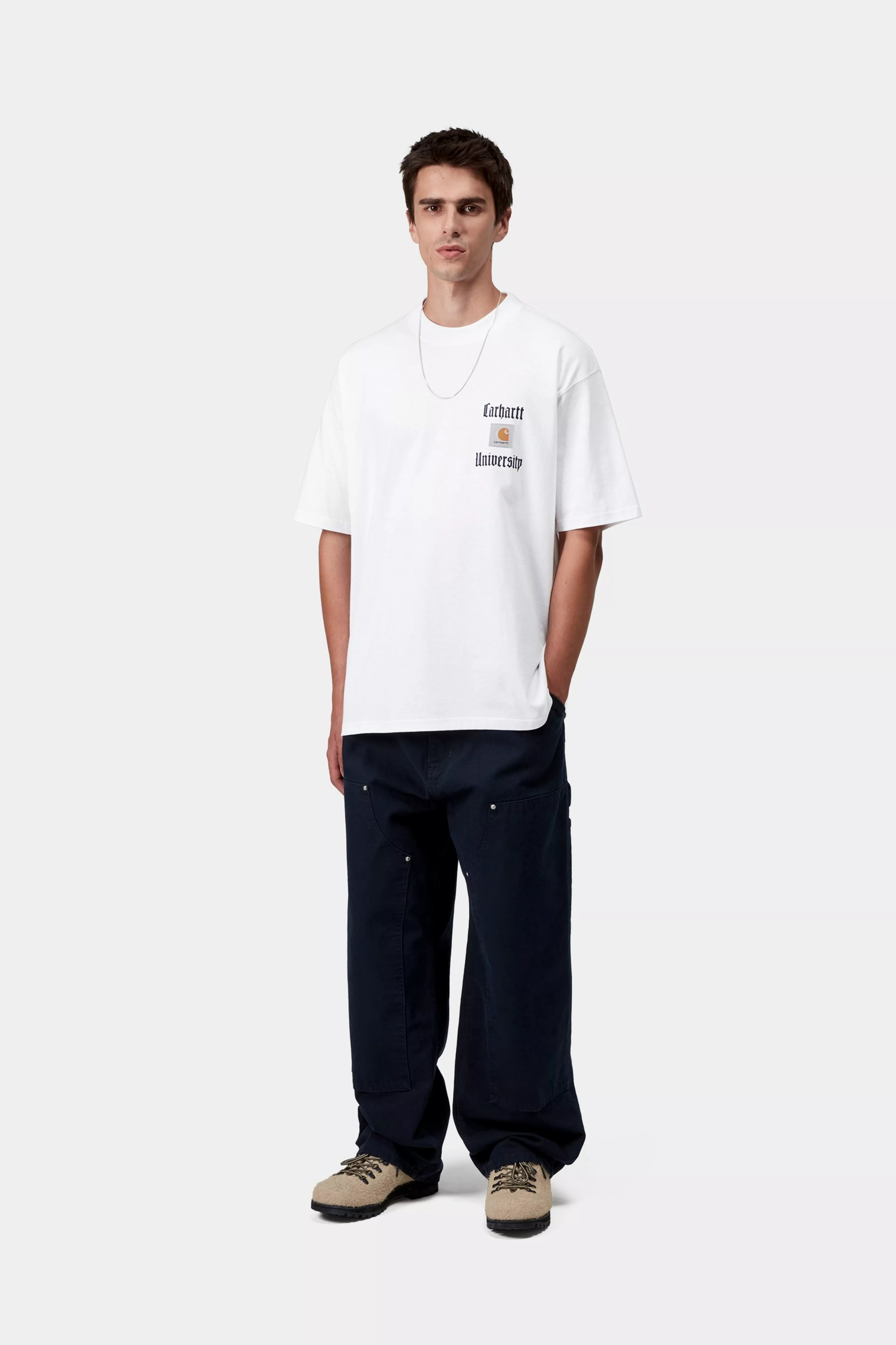 S/S SCHOOLING HEART T-SHIRT - White