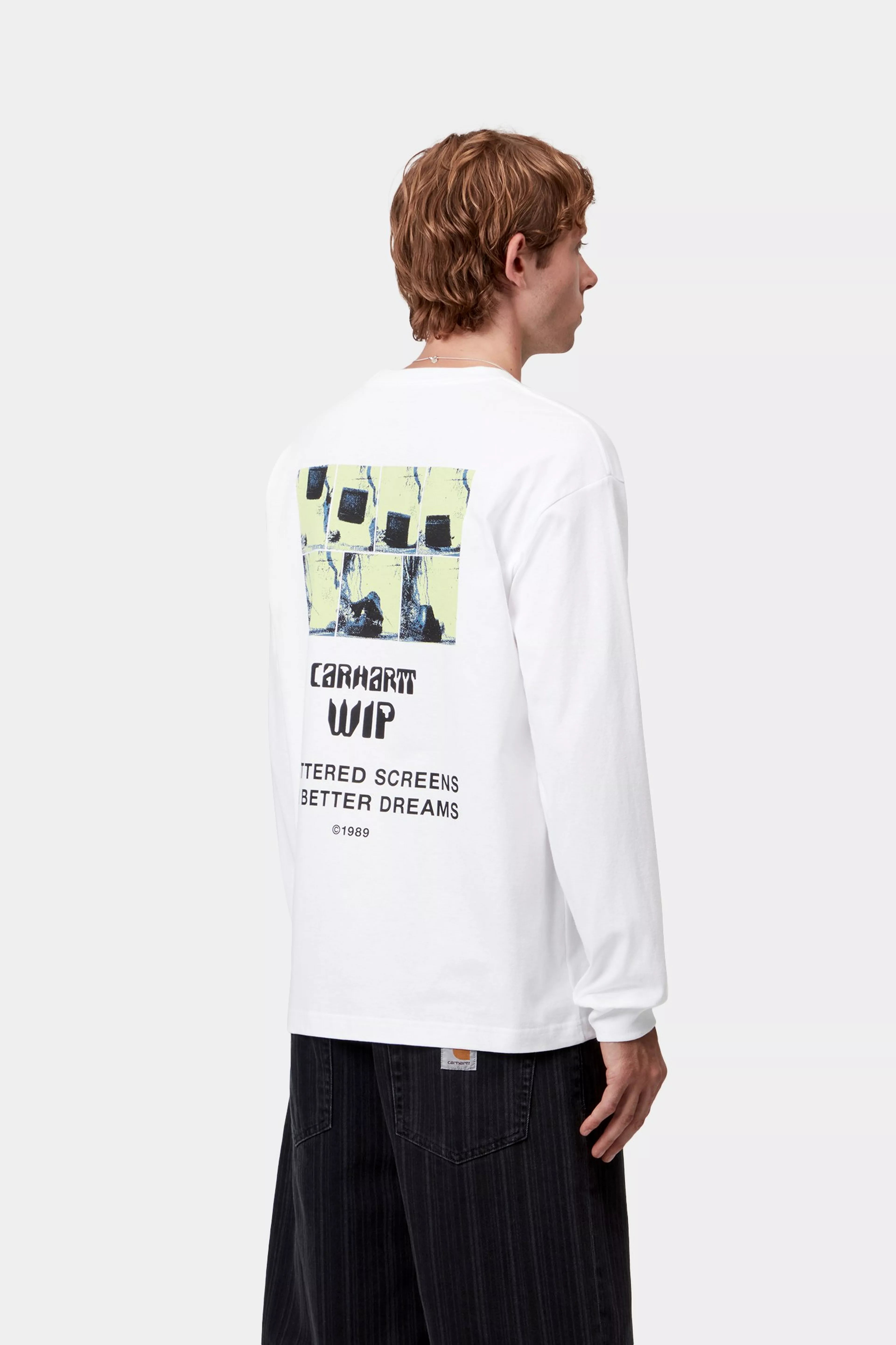 L/S BETTER DREAMS T-SHIRT - White