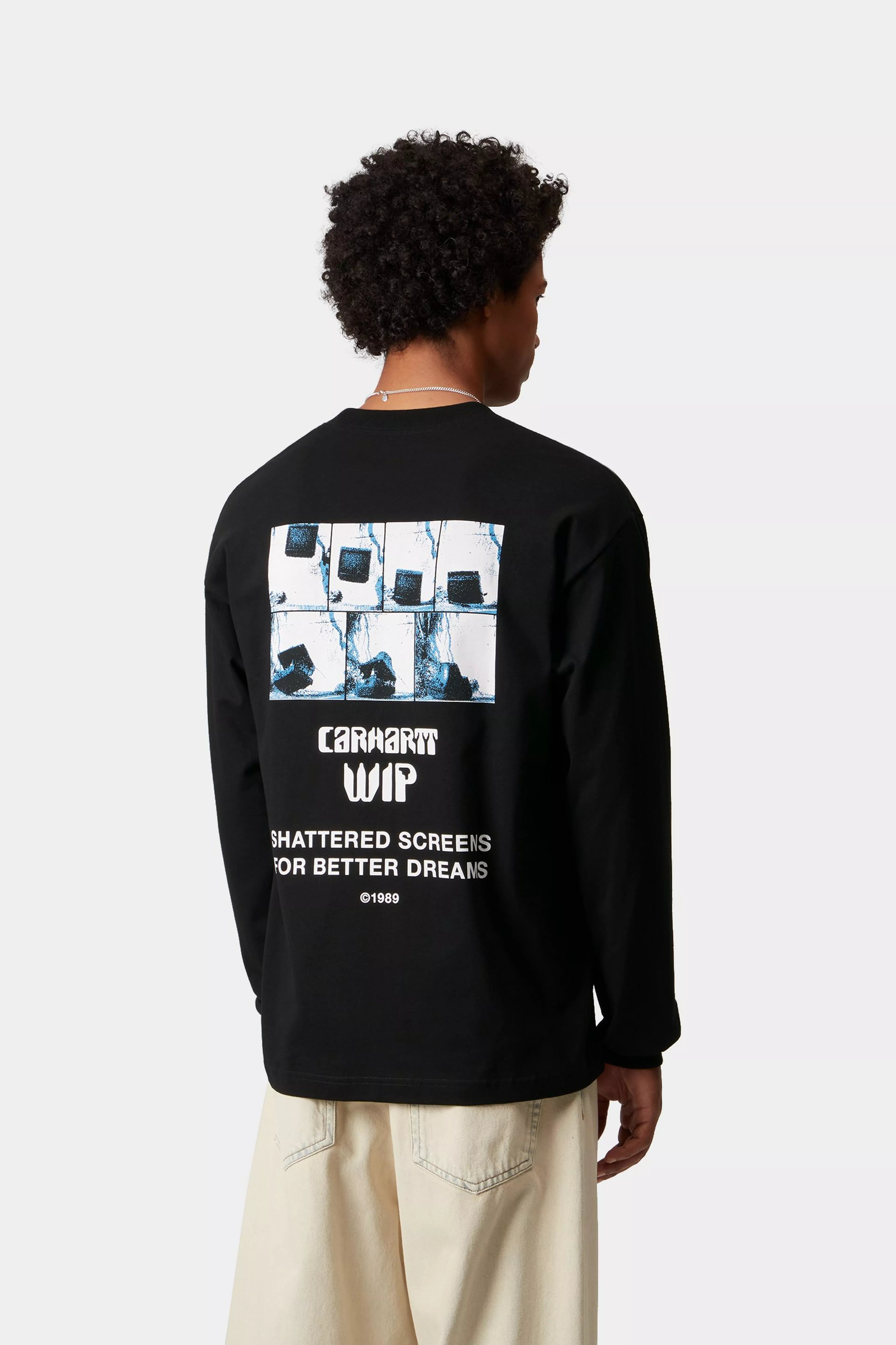 L/S BETTER DREAMS T-SHIRT - Black