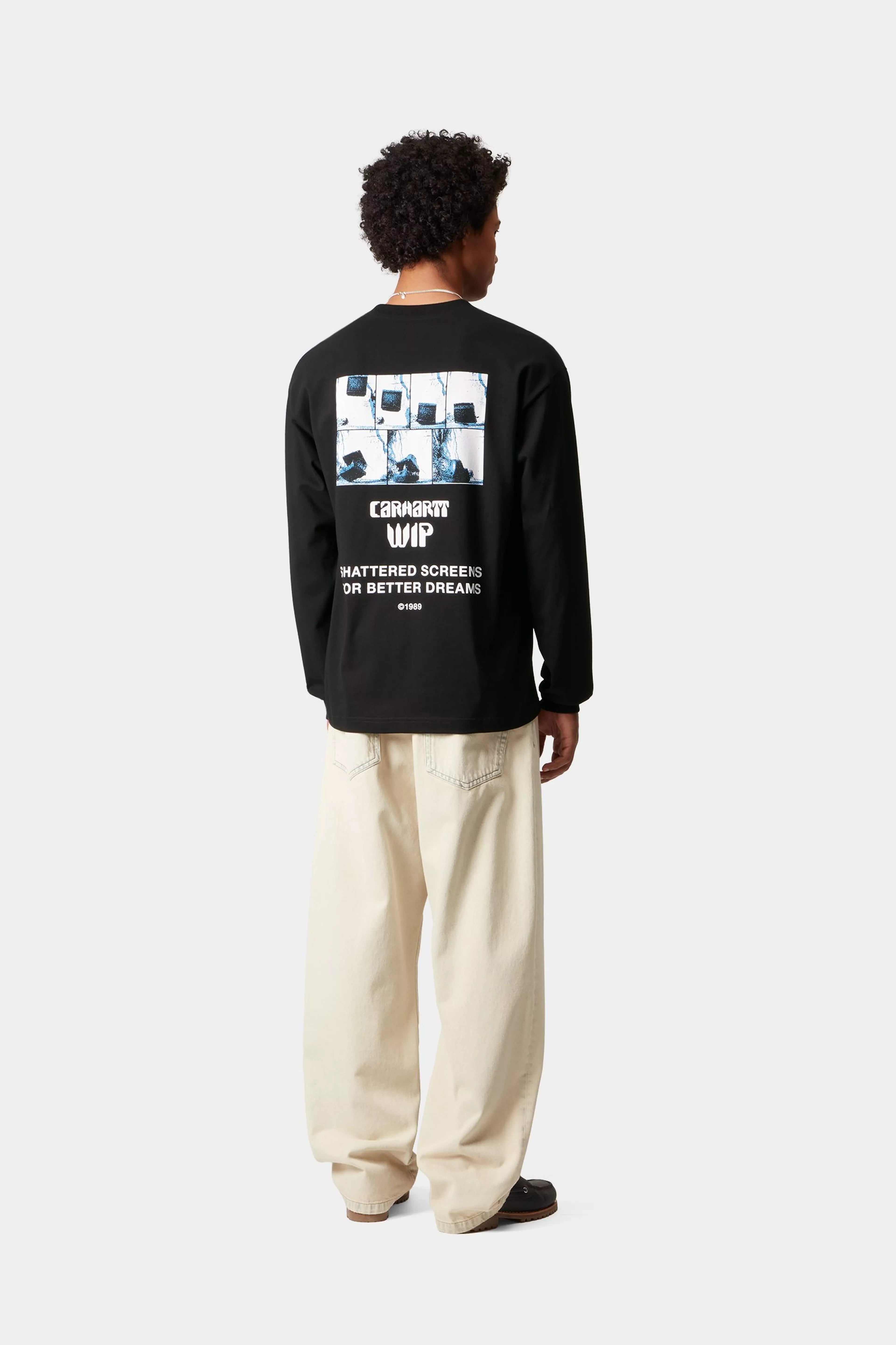 L/S BETTER DREAMS T-SHIRT - Black