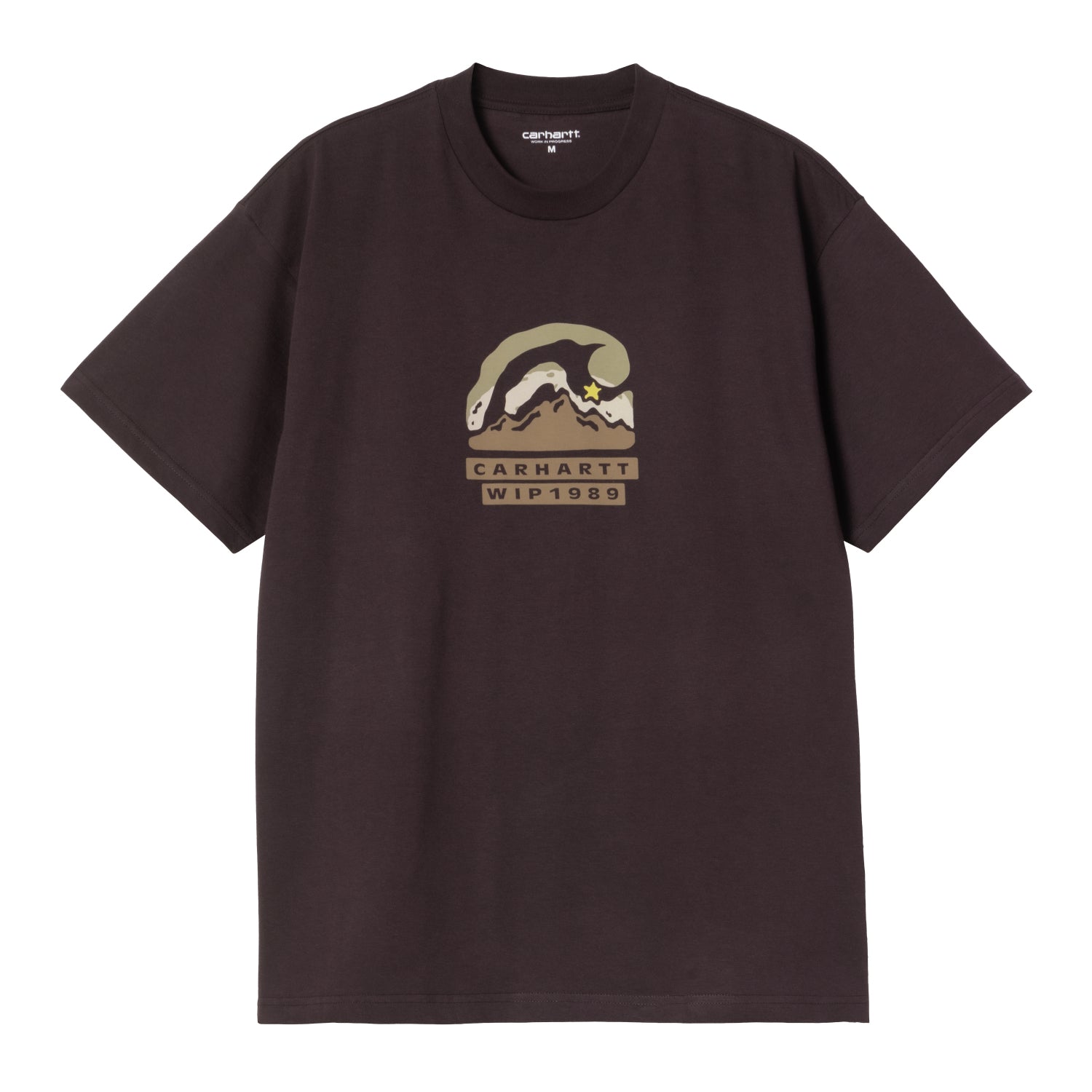 S/S RISING HELIX T-SHIRT - Palisander