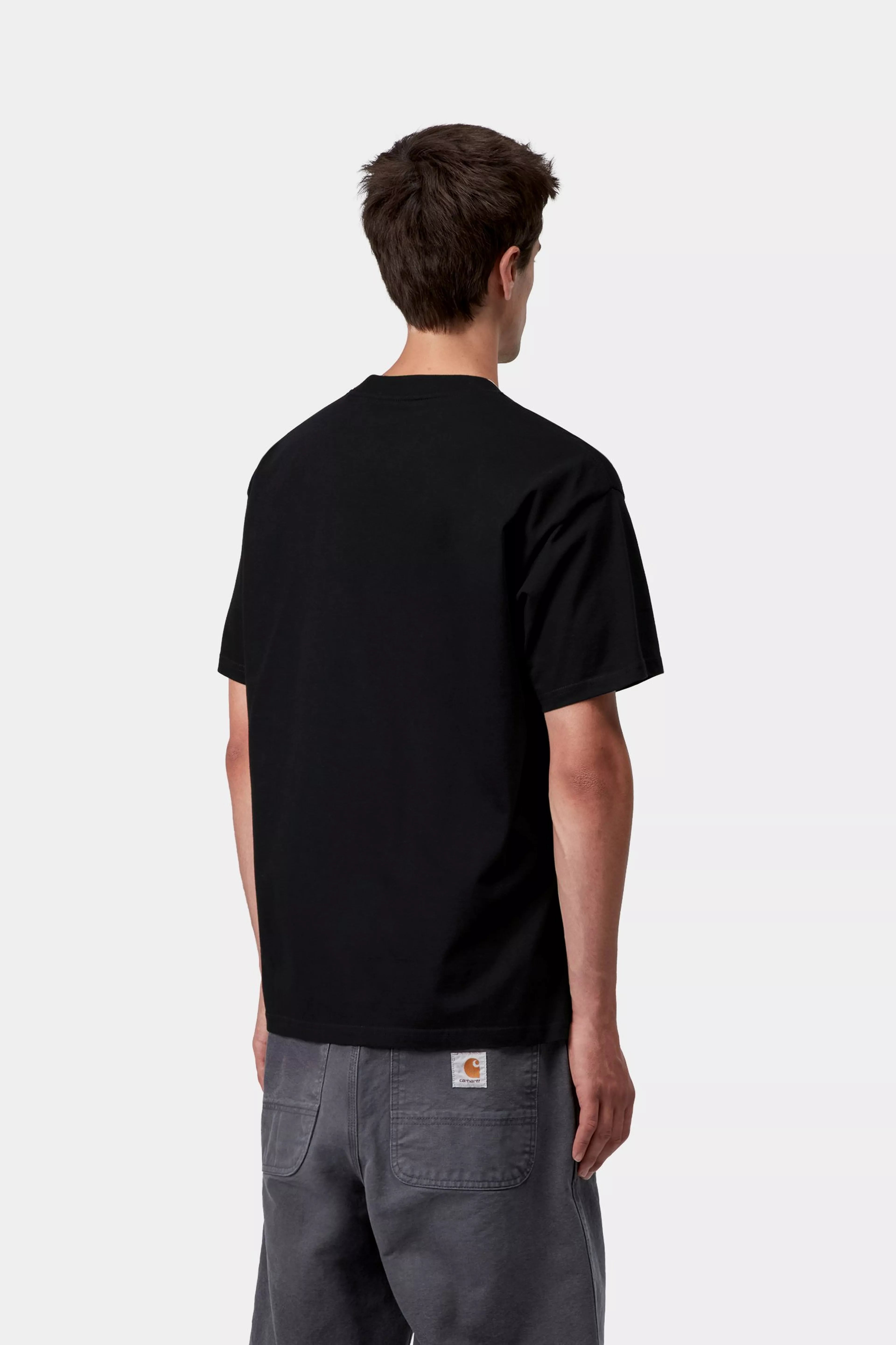 S/S RISING HELIX T-SHIRT - Black