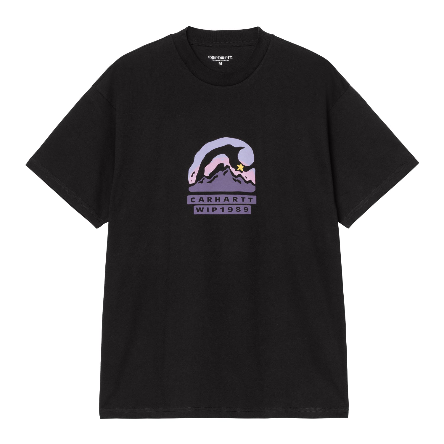 S/S RISING HELIX T-SHIRT - Black
