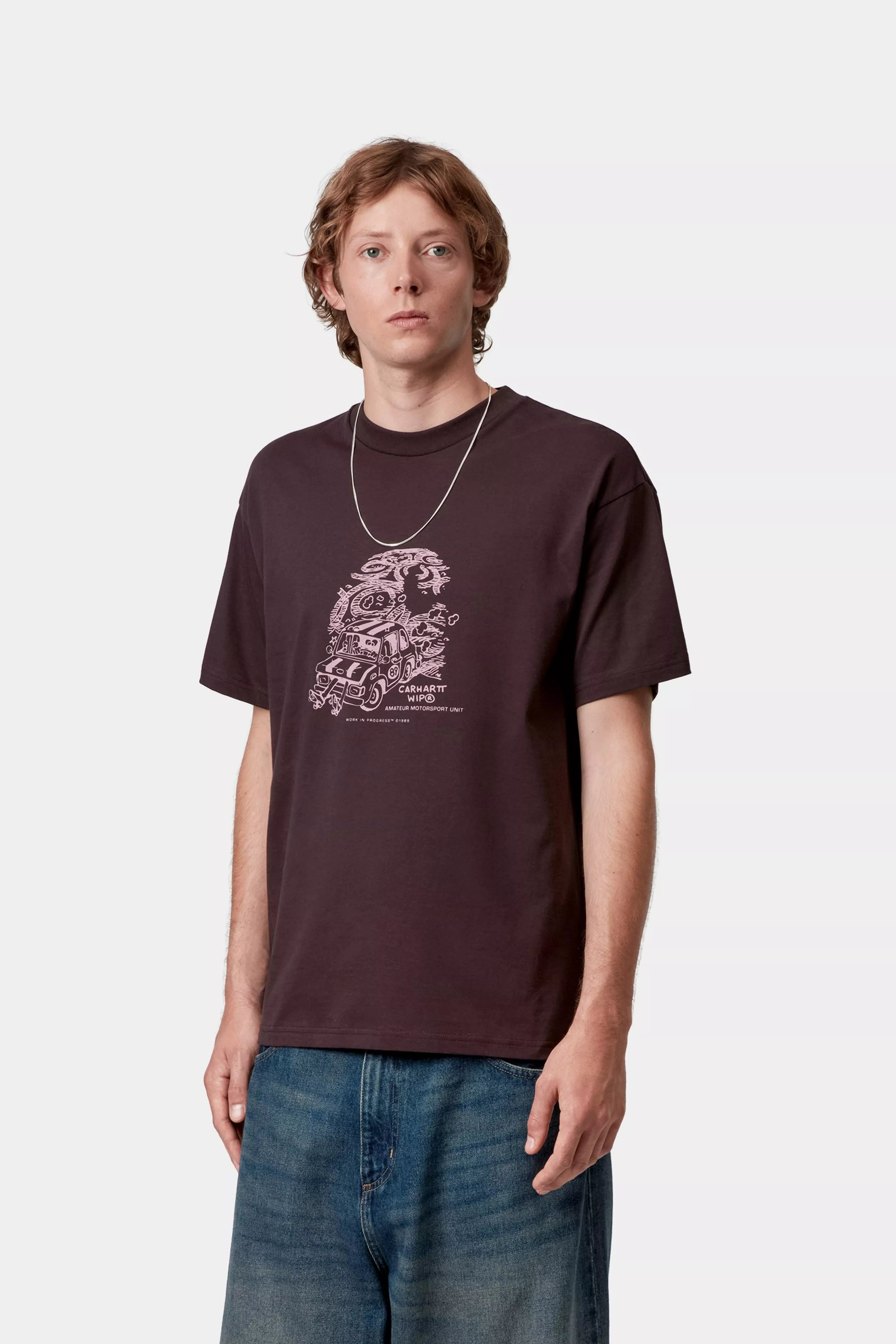 S/S UNIT T-SHIRT  - Palisander