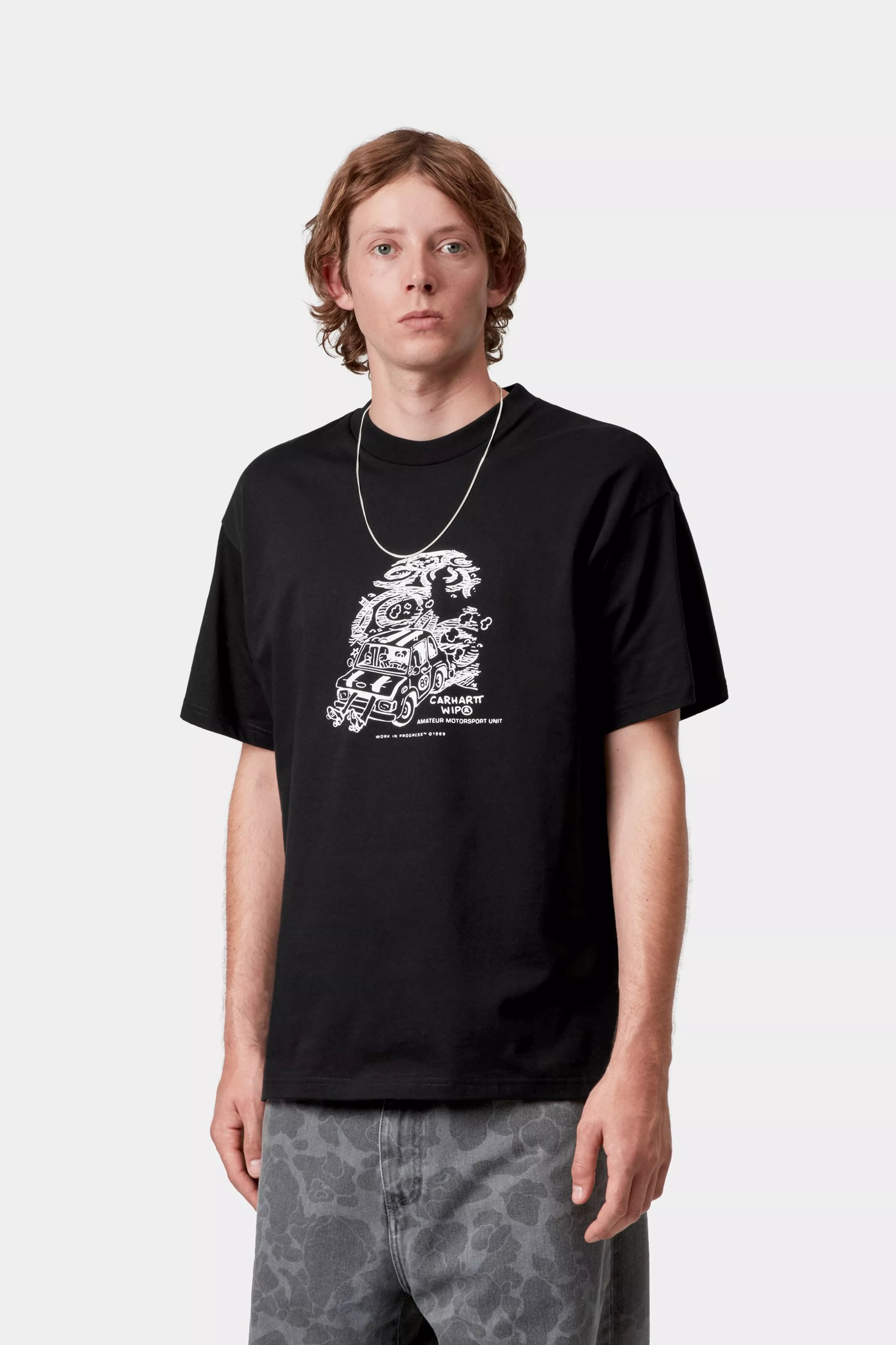 S/S UNIT T-SHIRT  - Black
