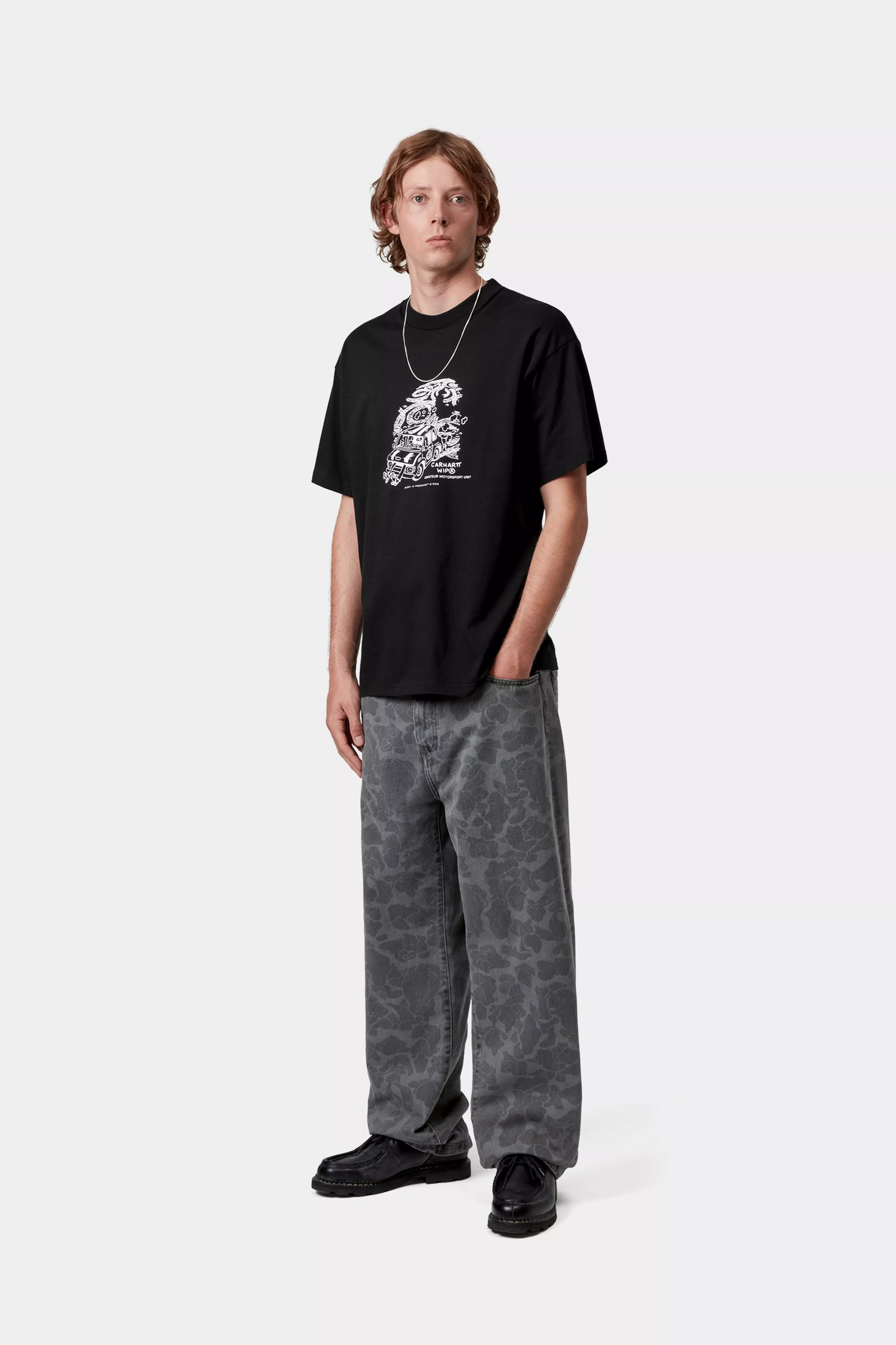 S/S UNIT T-SHIRT  - Black