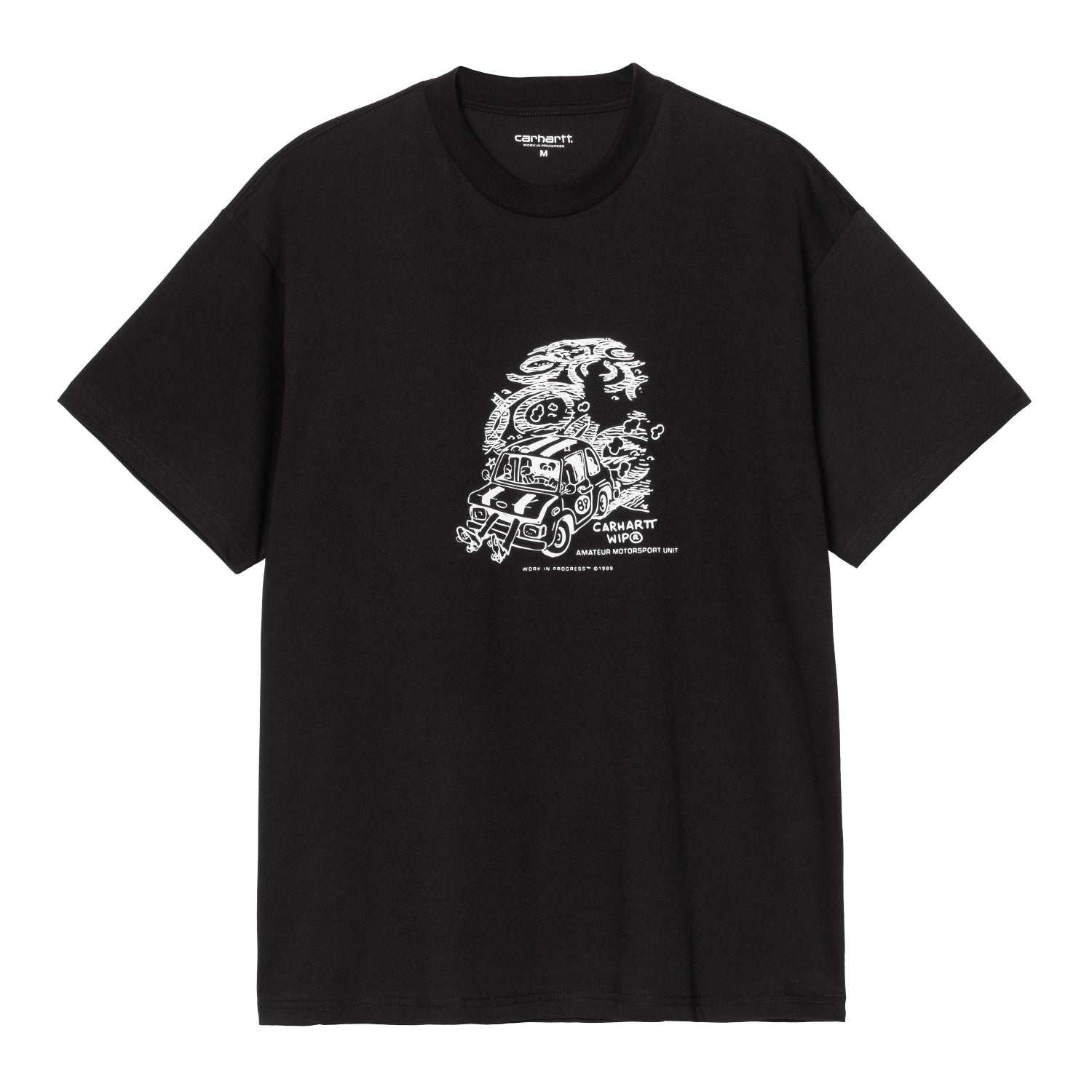 S/S UNIT T-SHIRT  - Black