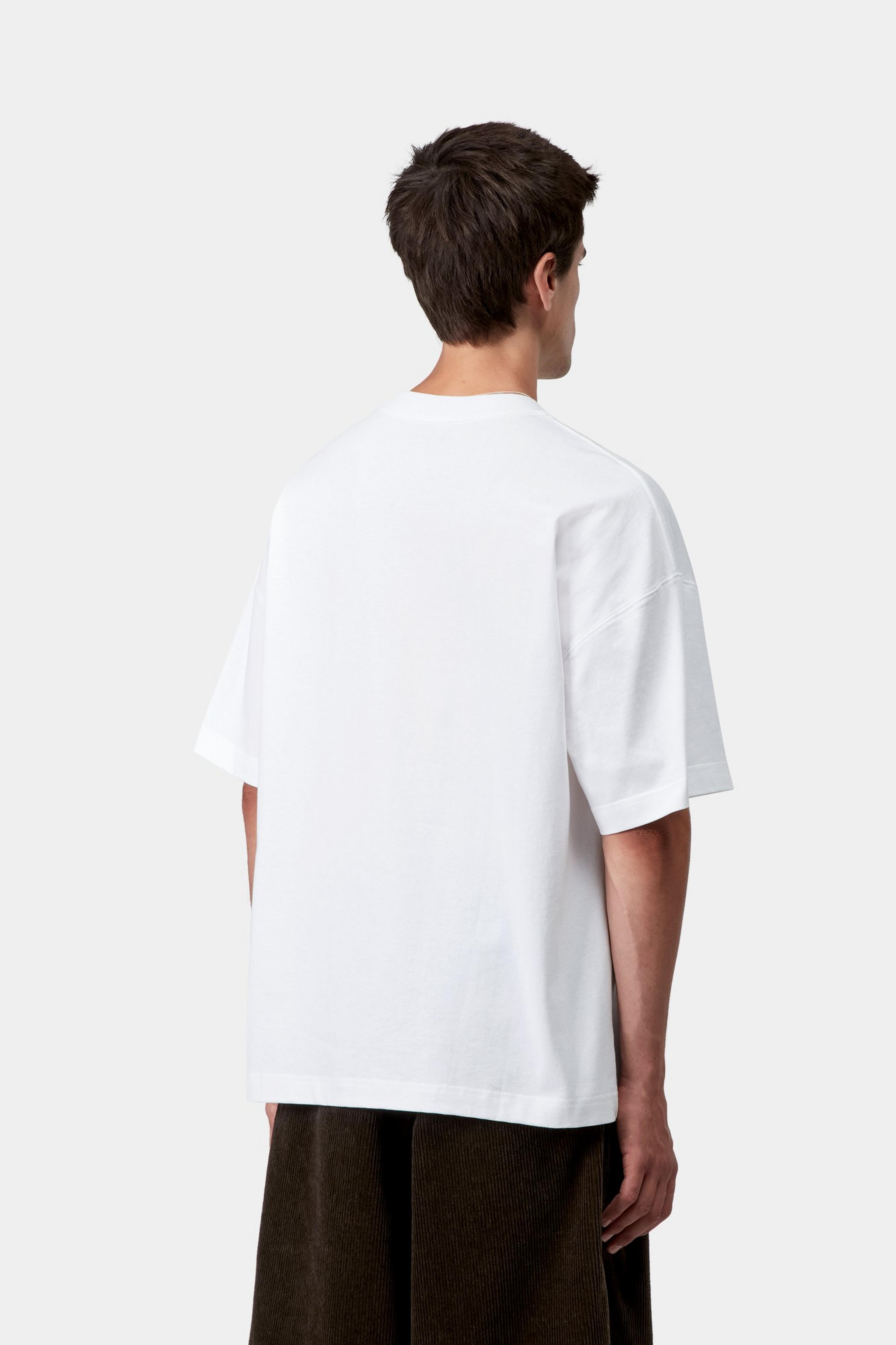 S/S WORK POCKET T-SHIRT - White