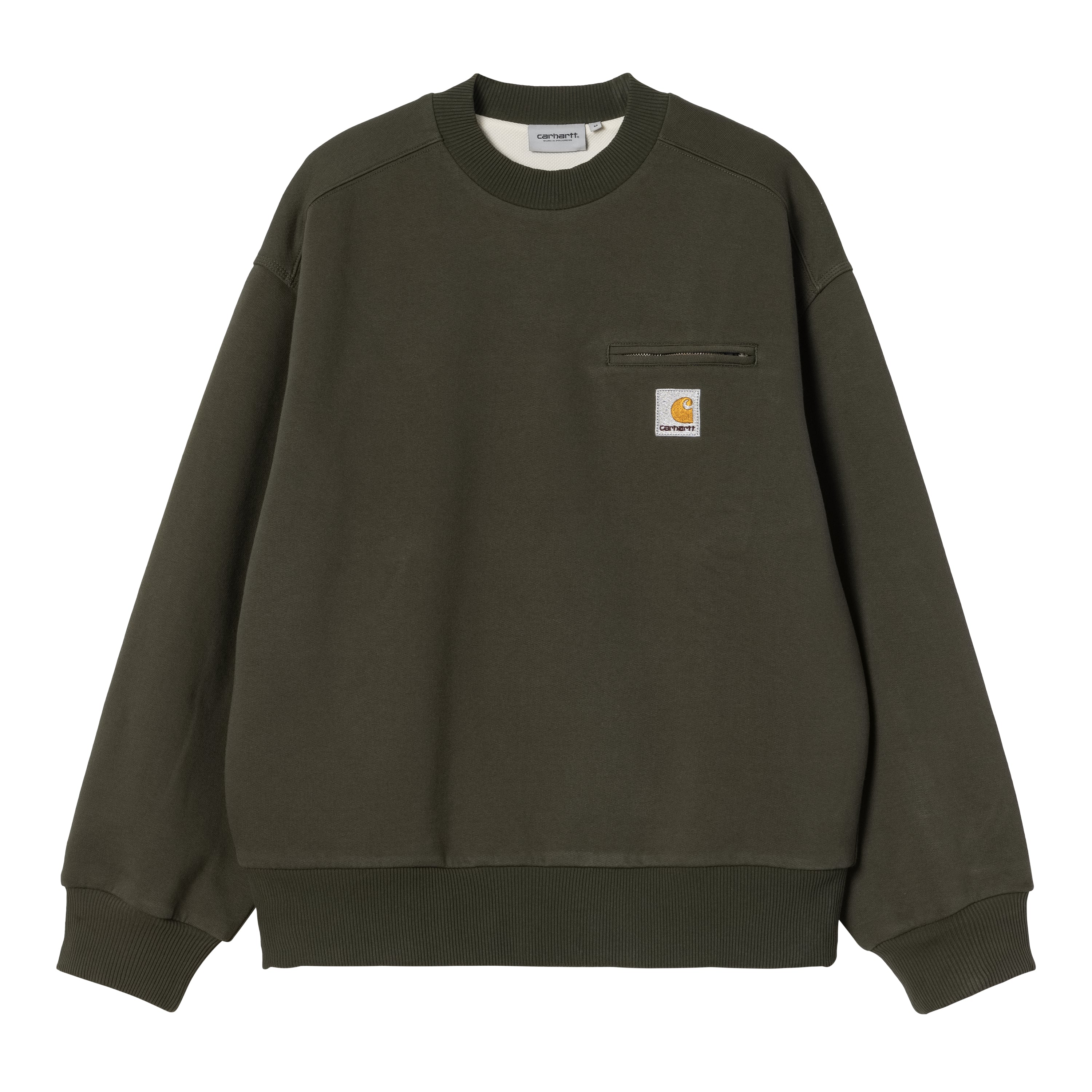 DETROIT SWEAT  - Olive (stone washed)