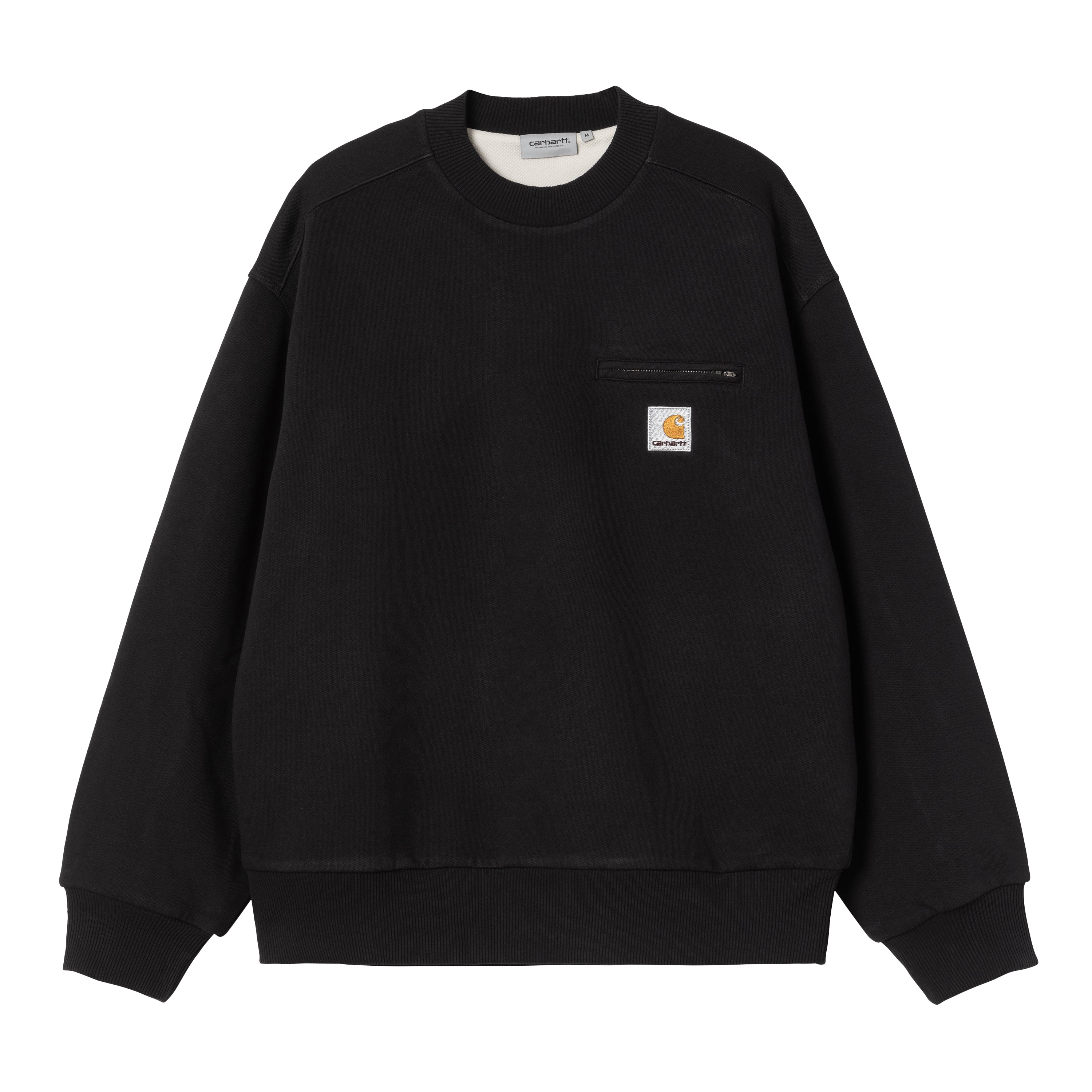 DETROIT SWEAT  - Black (stone washed)