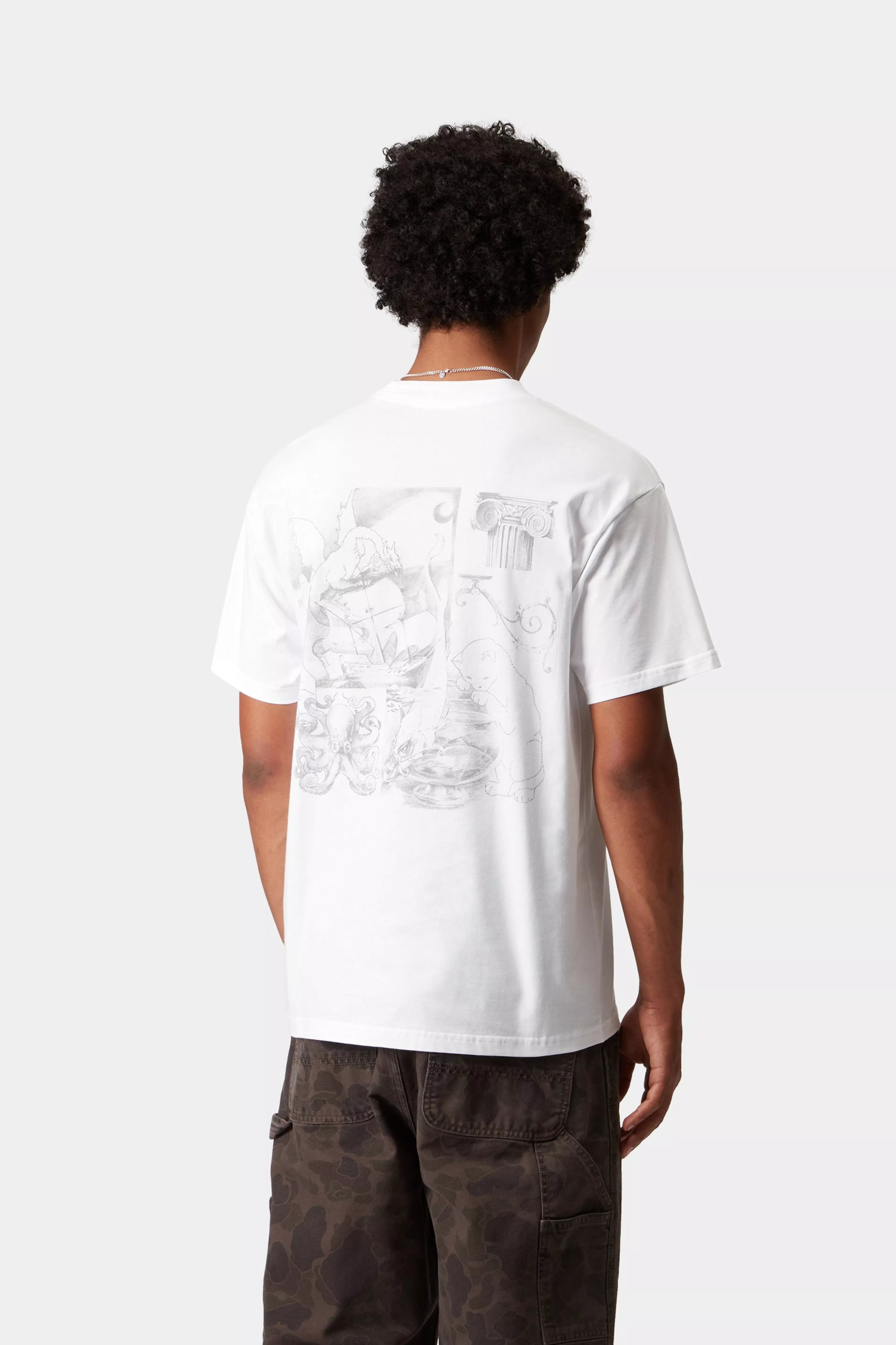 S/S OKNICEOK 02 T-SHIRT - White