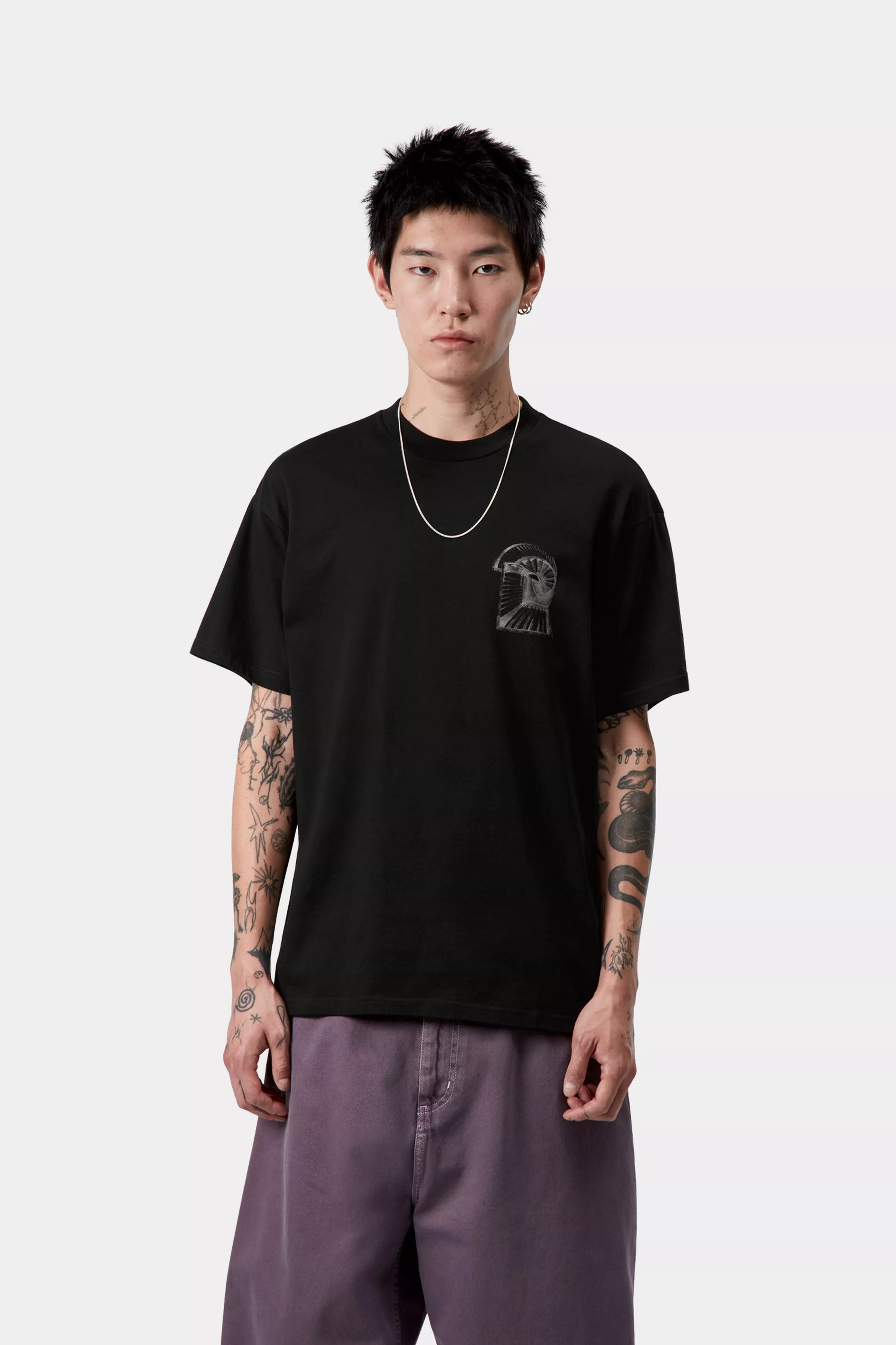 S/S OKNICEOK 02 T-SHIRT - Black
