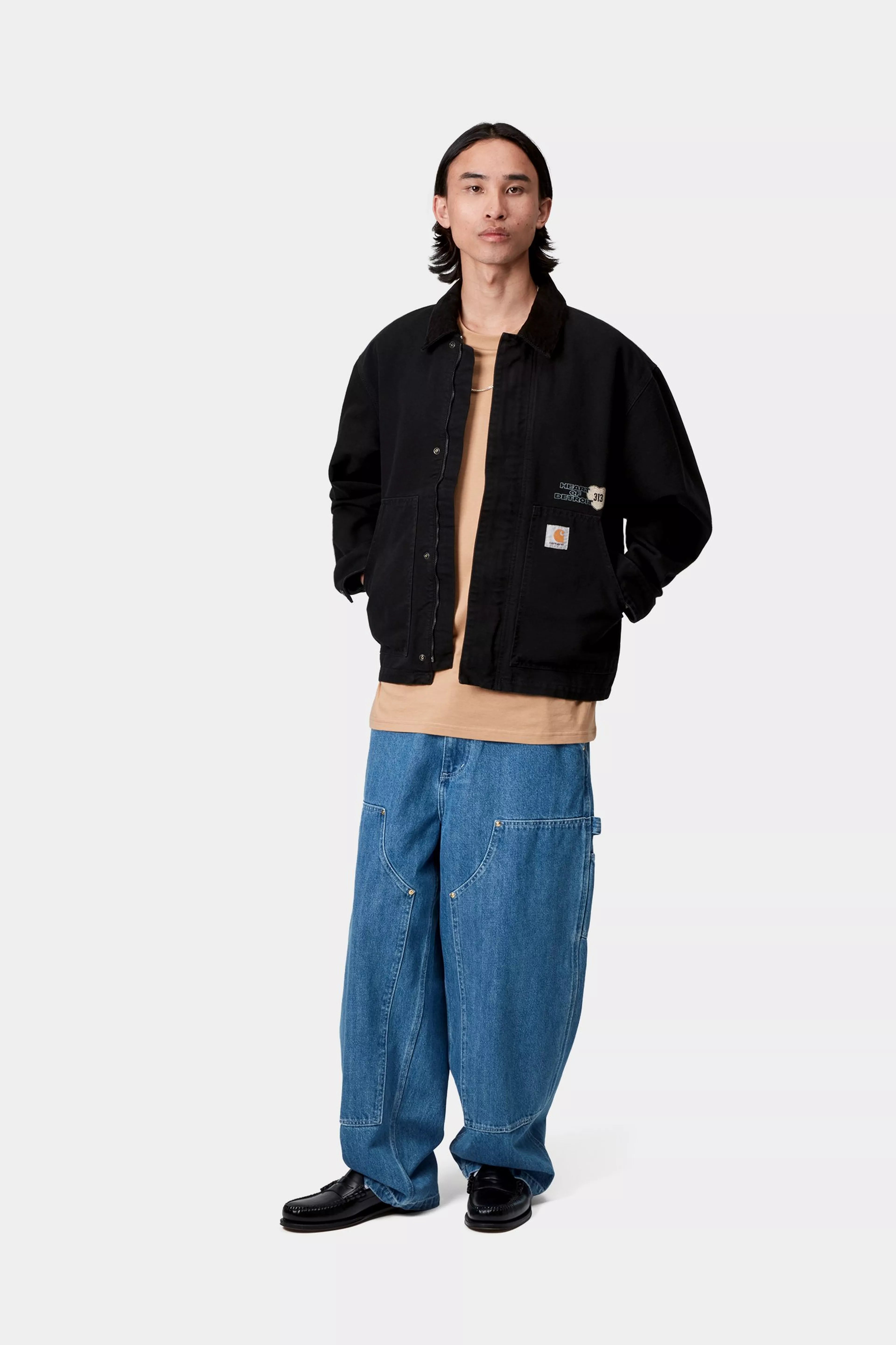 OG ARCAN GRAPHIC JACKET - Black / Black (heavy stone wash)
