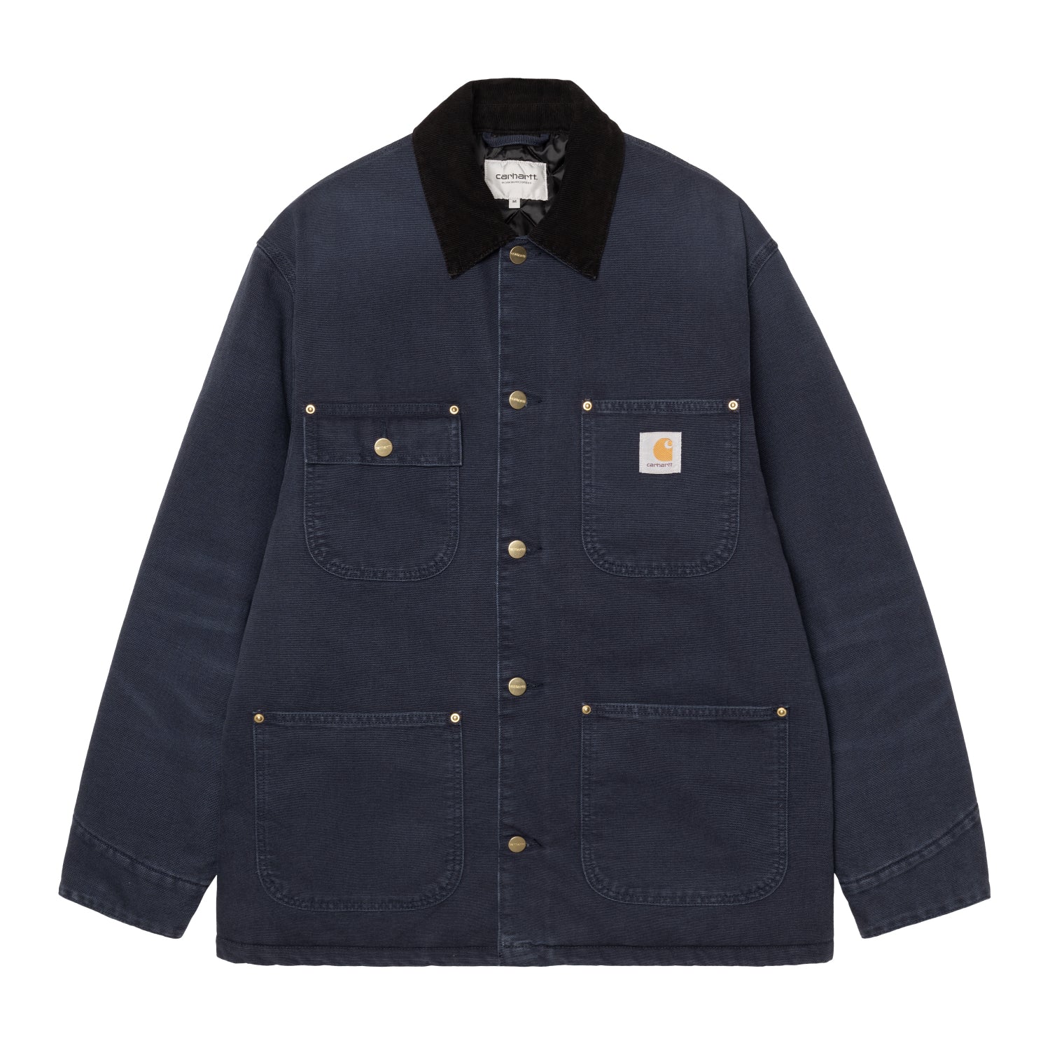 OG CHORE COAT  - Dark Navy / Black (stone canvas)