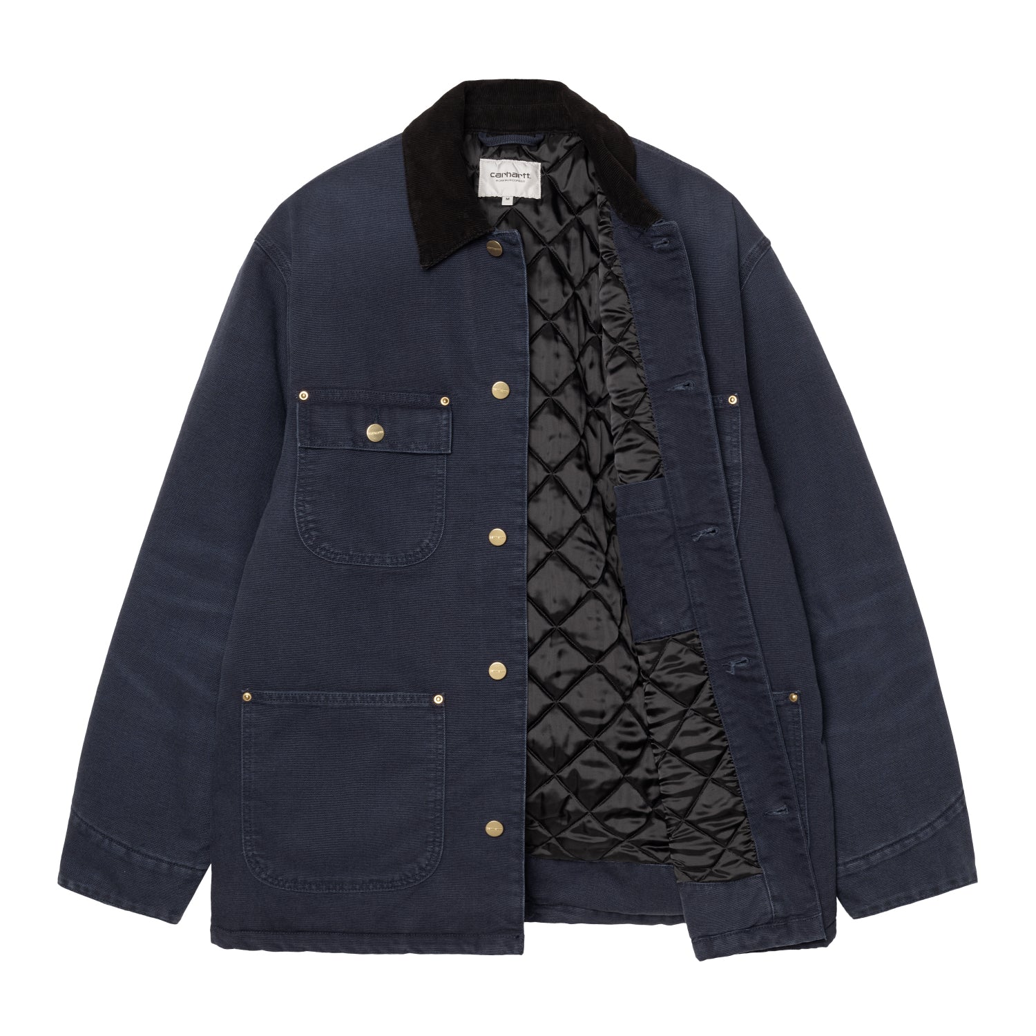 OG CHORE COAT  - Dark Navy / Black (stone canvas)