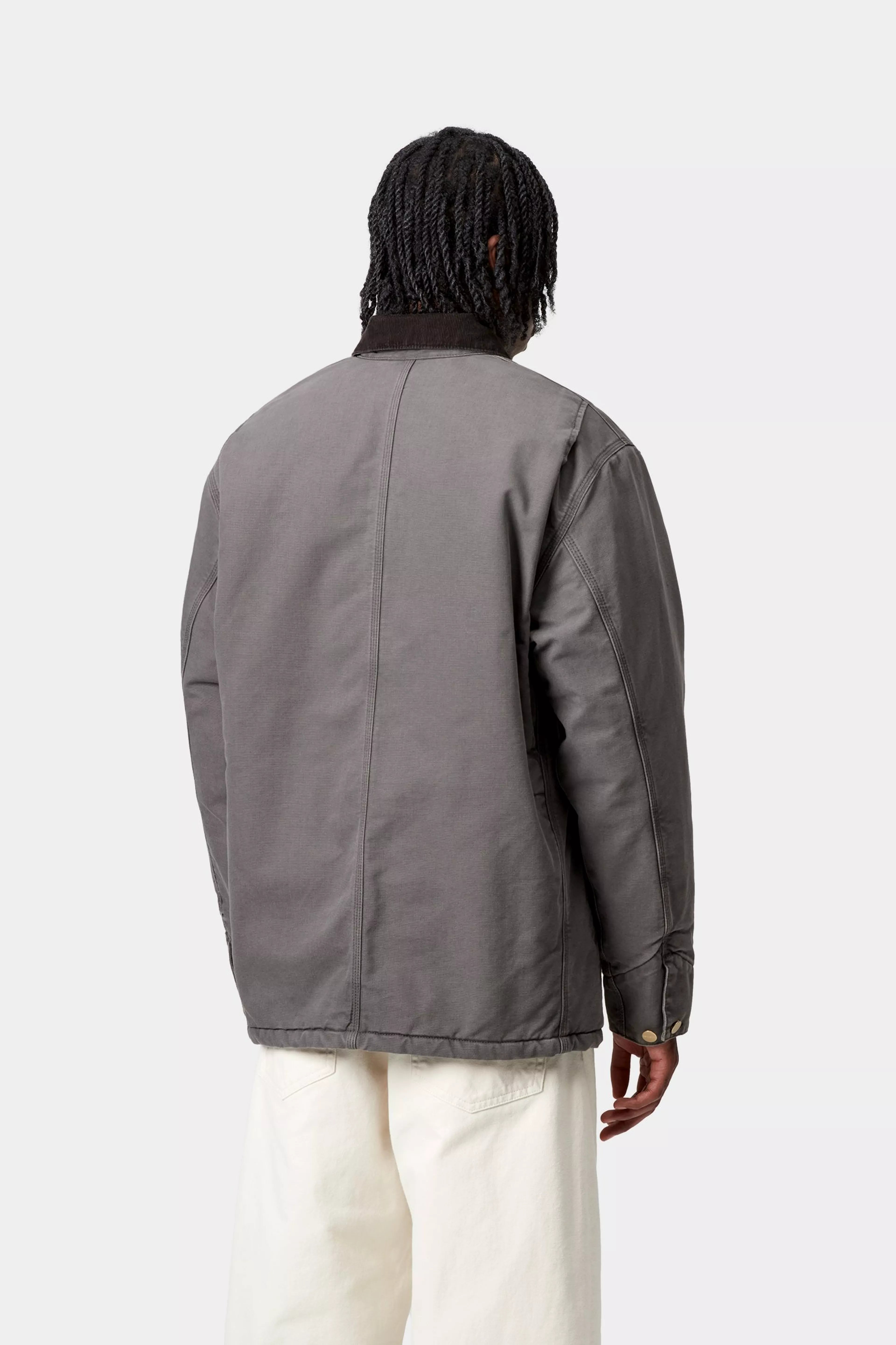 OG CHORE COAT  - Graphite / Black (stone canvas)