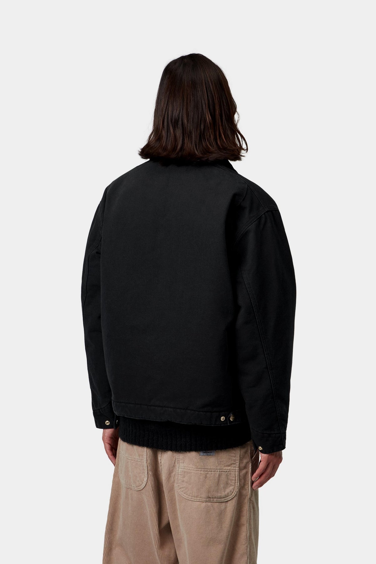 OG Detroit Jacket - Black / Black stone canvas