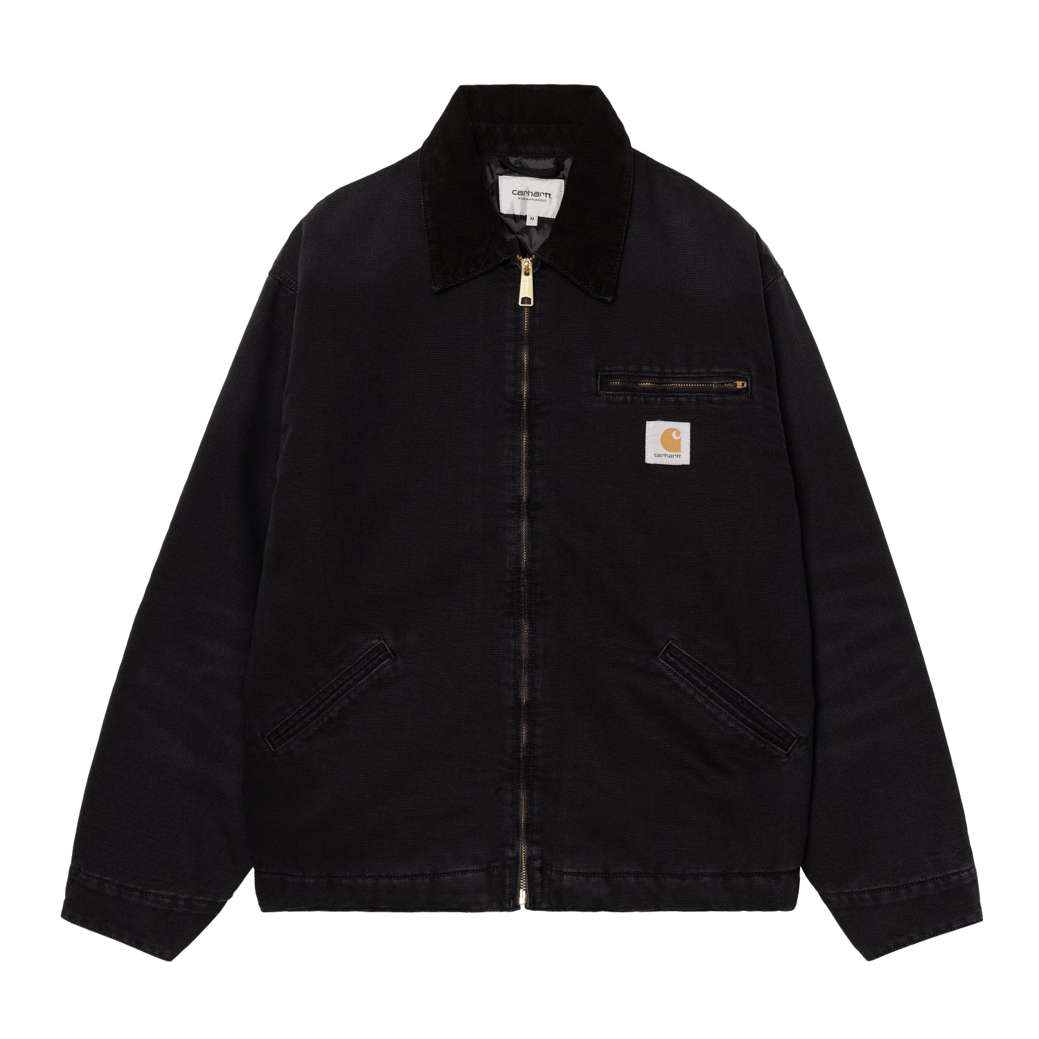 OG DETROIT JACKET  - Black / Black (stone canvas)