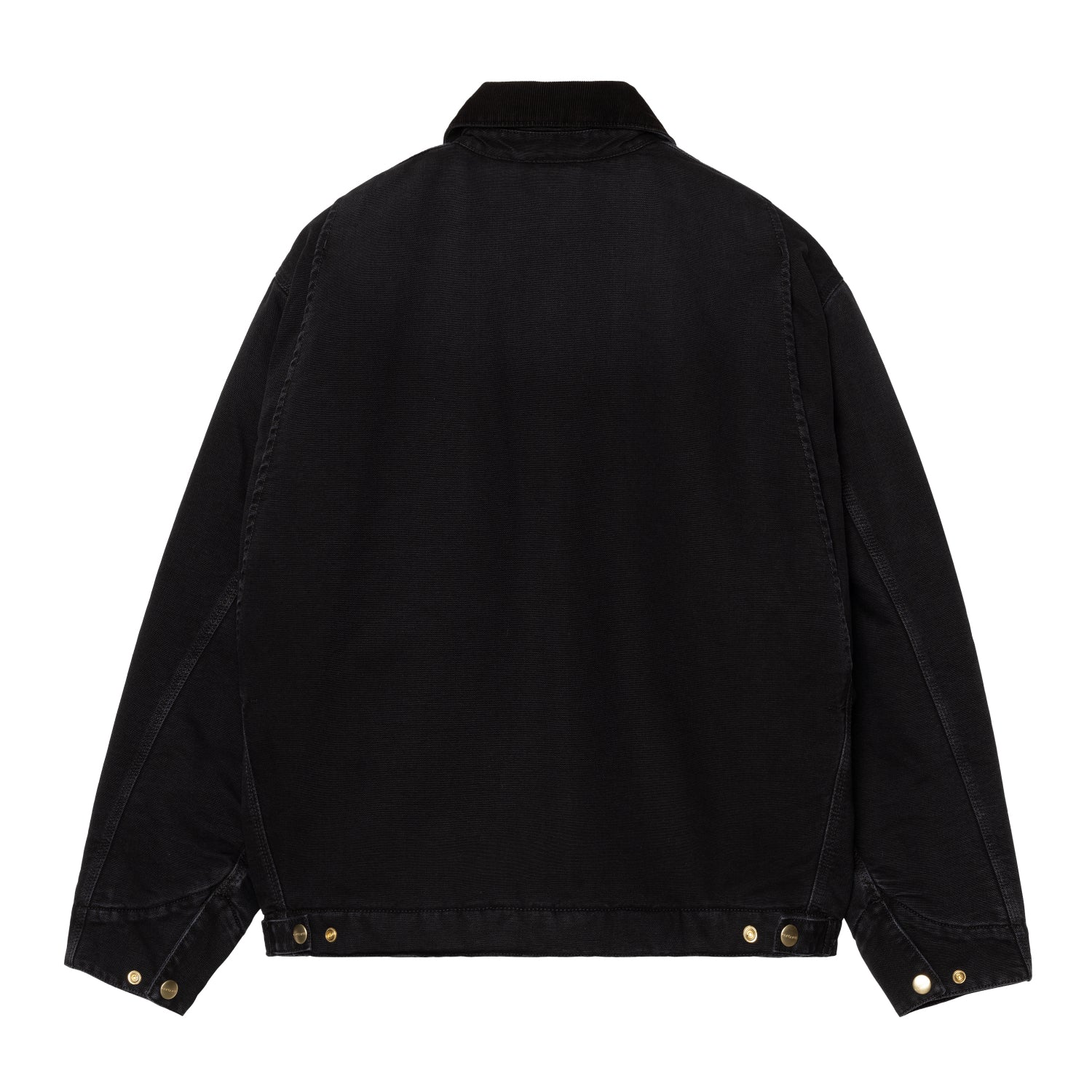 OG DETROIT JACKET  - Black / Black (stone canvas)
