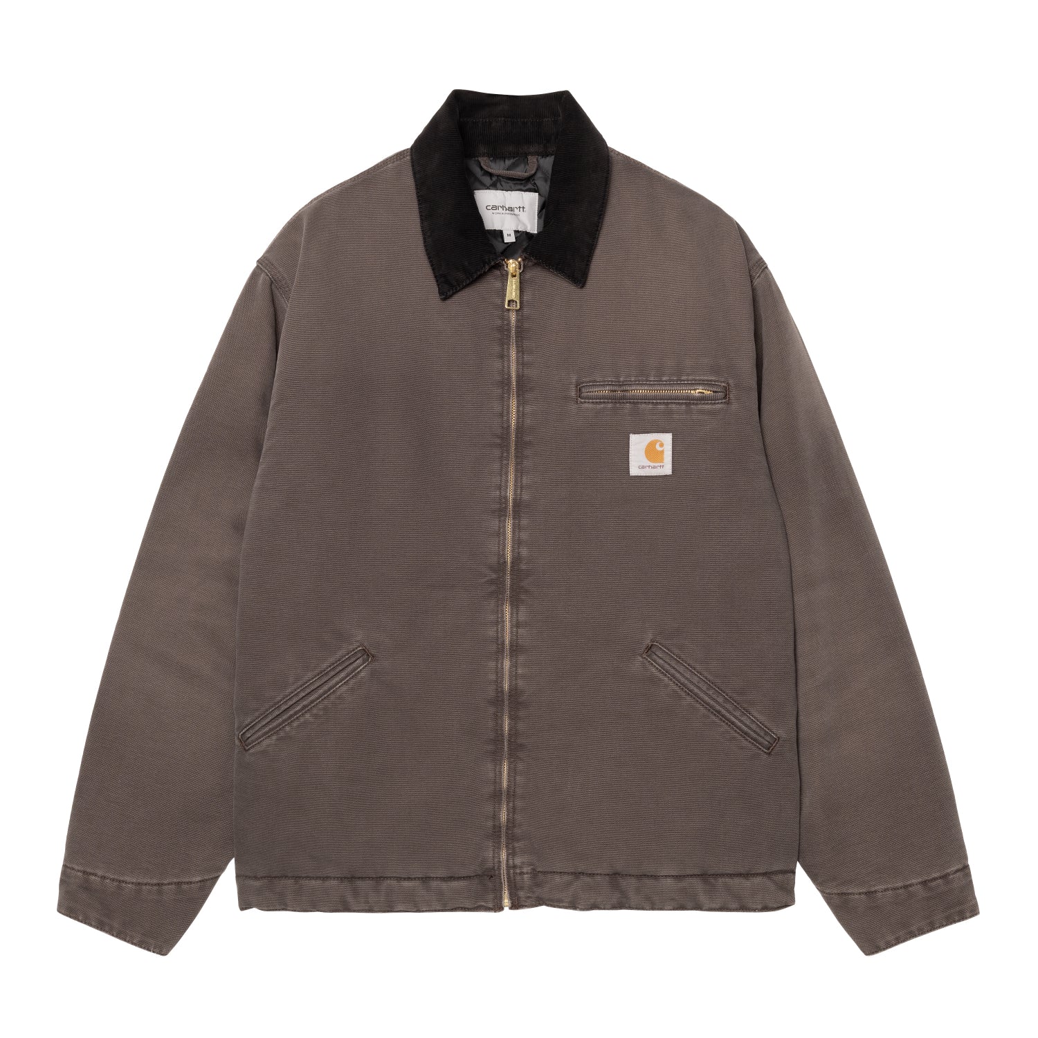 OG DETROIT JACKET  - Tobacco / Black (stone canvas)