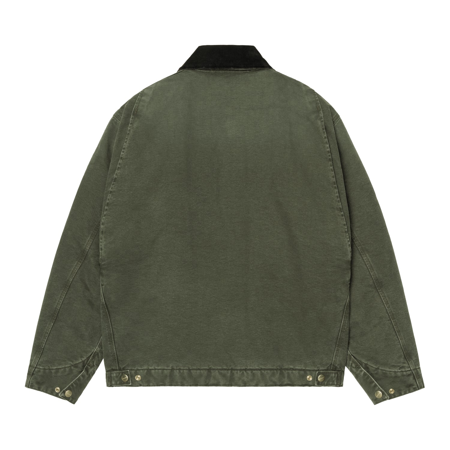 OG DETROIT JACKET  - Olive / Black (stone canvas)