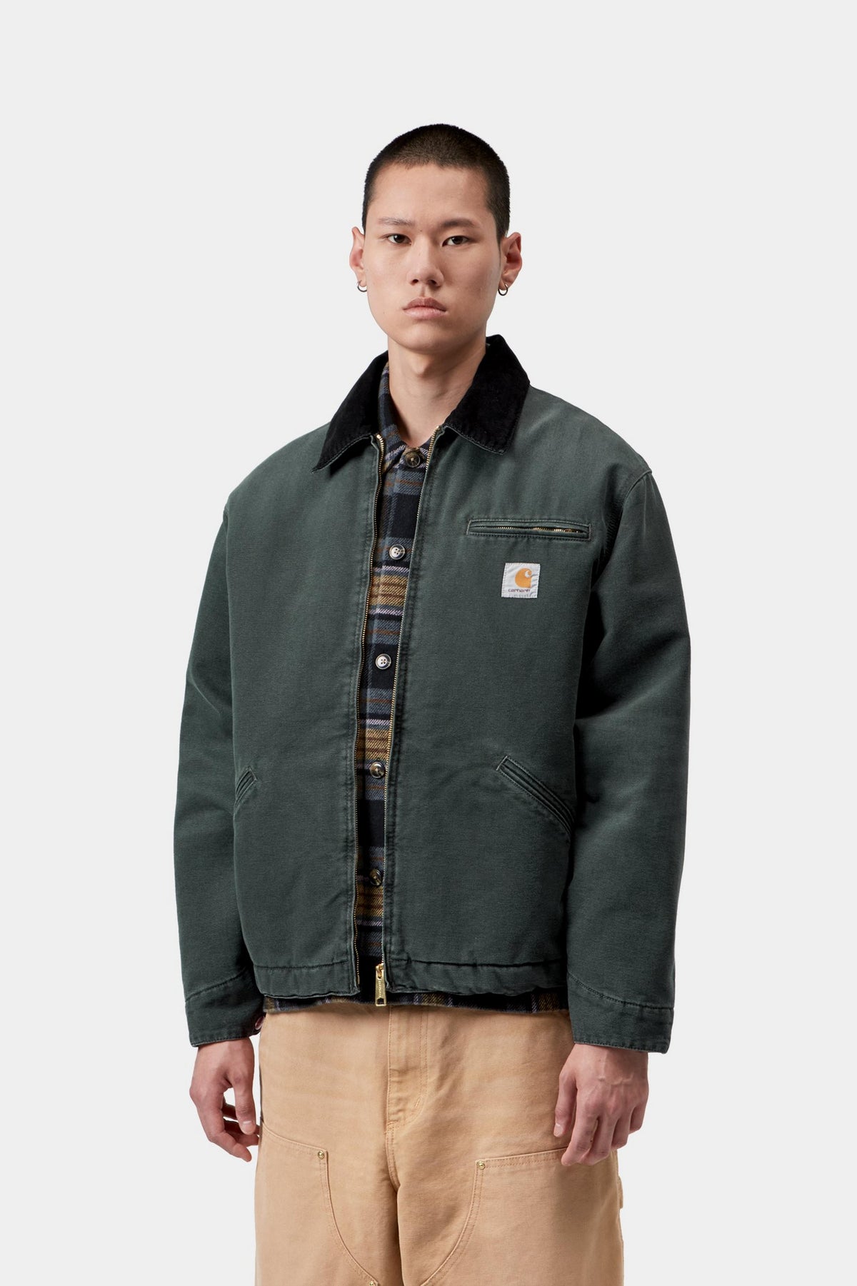 OG Detroit Jacket - Raven / Black stone canvas