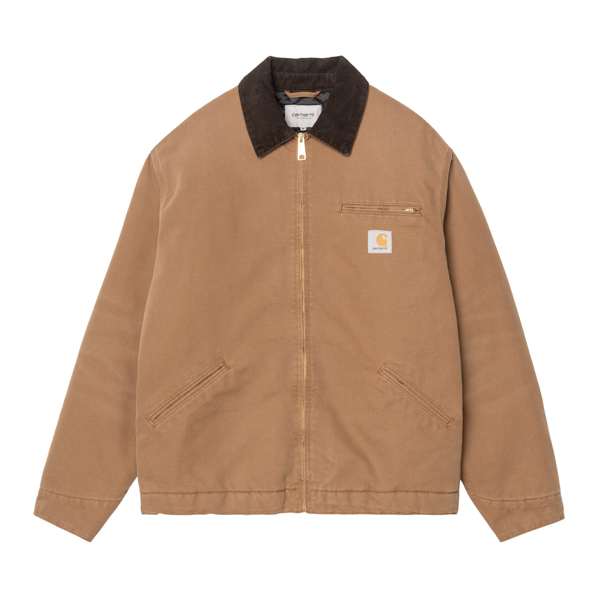 OG Detroit Jacket - WIP H Brown / Tobacco stone canvas