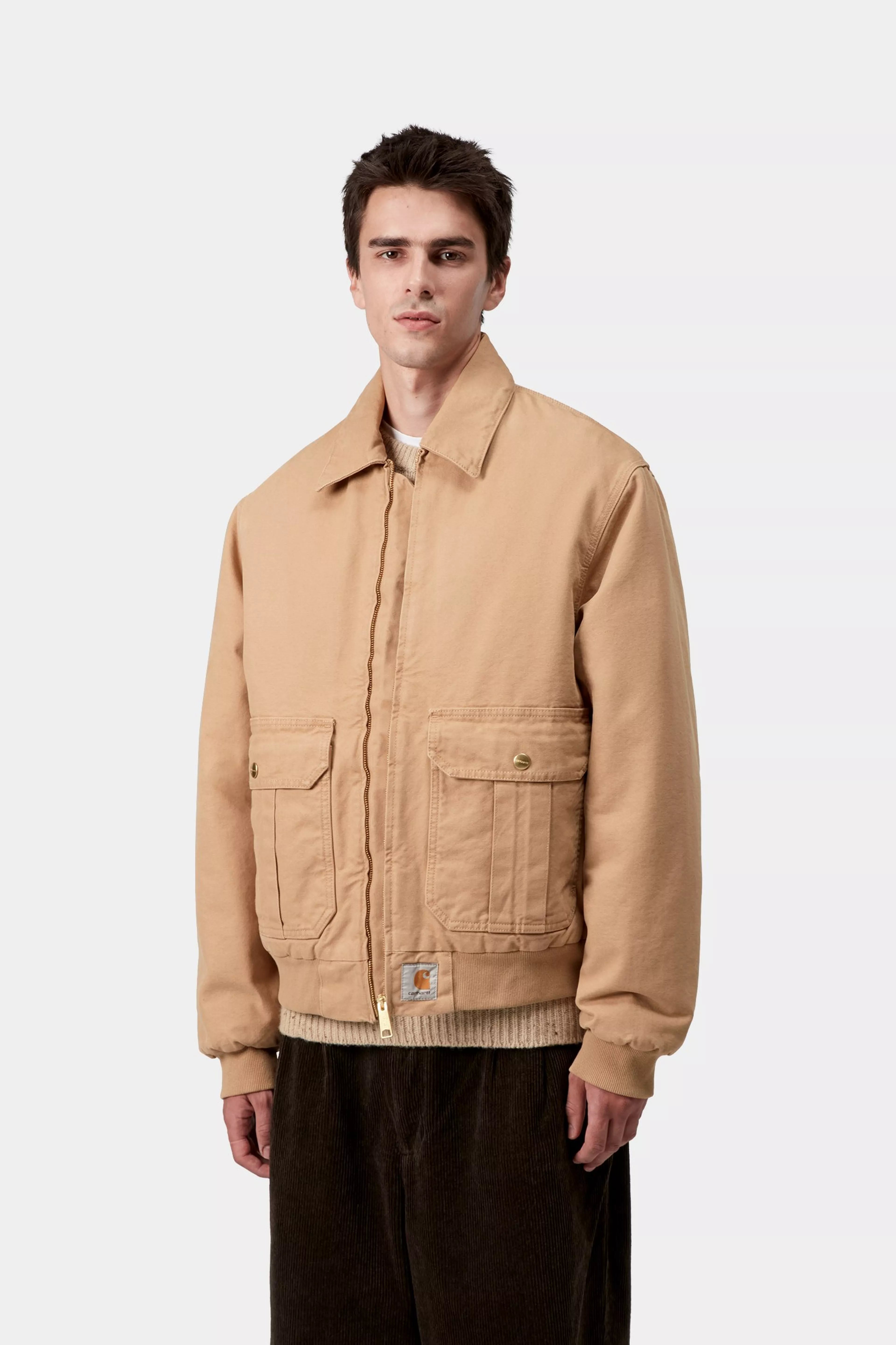 STANTON JACKET  - Dusty H Brown (stone washed)
