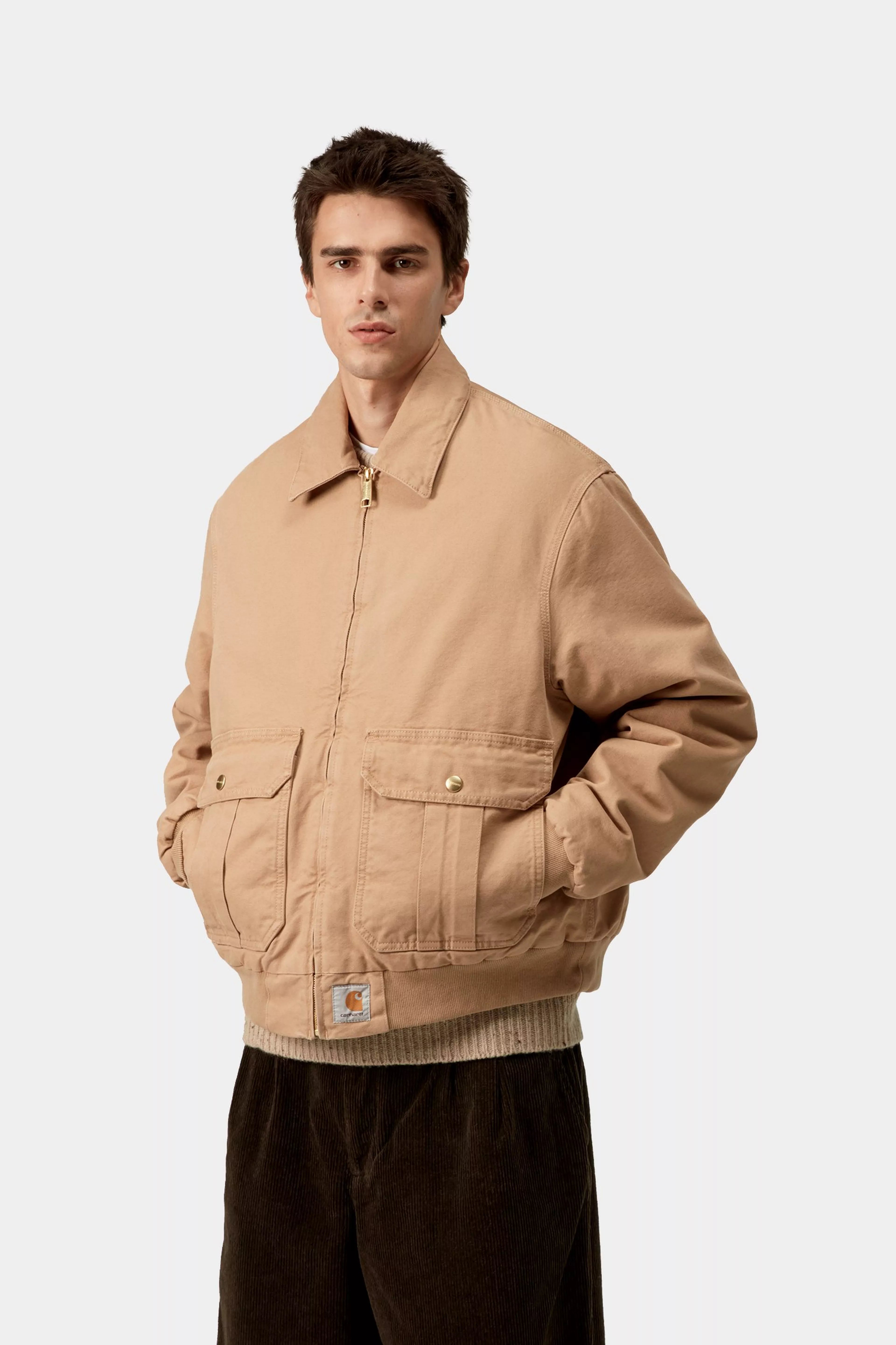 STANTON JACKET  - Dusty H Brown (stone washed)