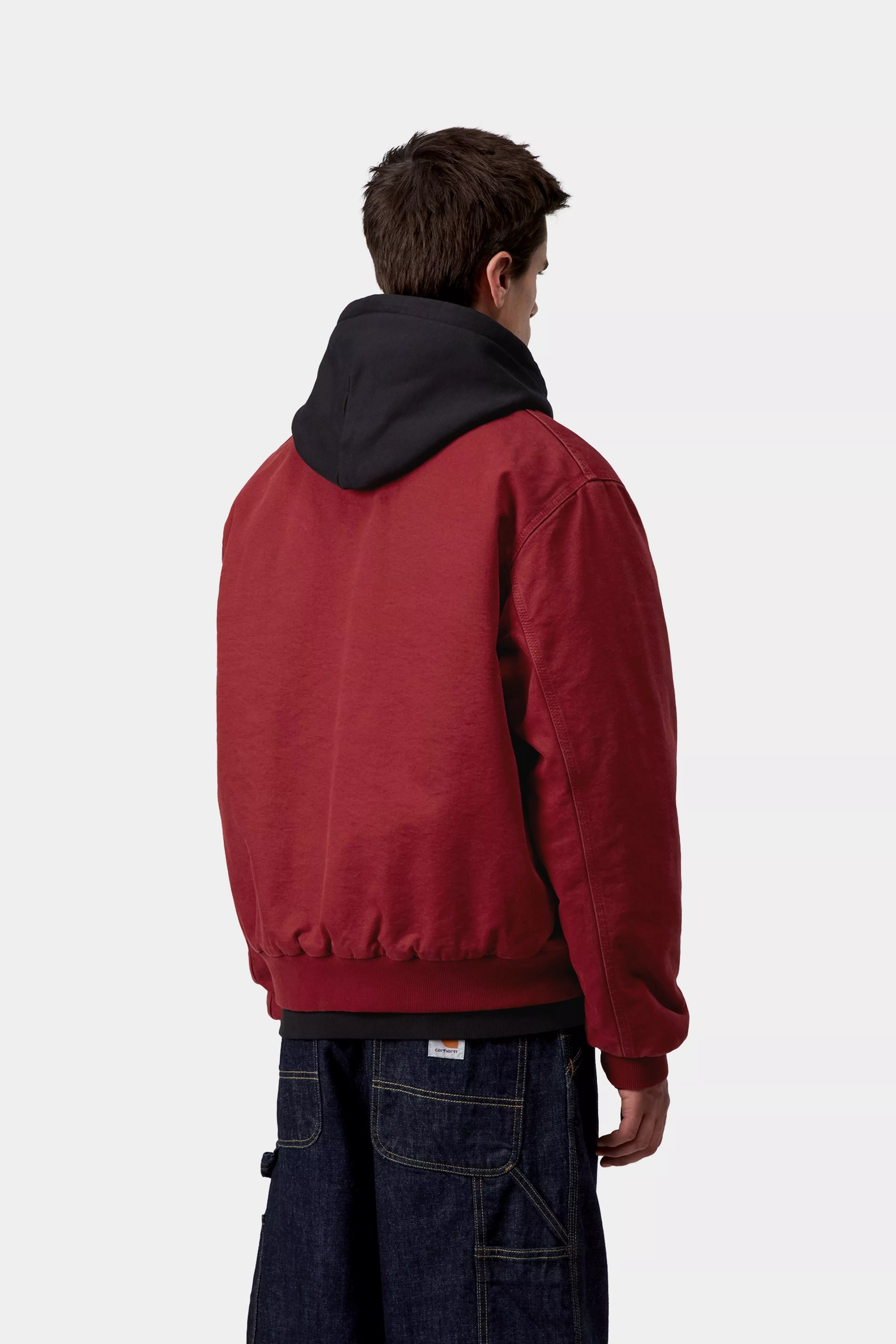 STANTON JACKET  - Scarlet (stone washed)