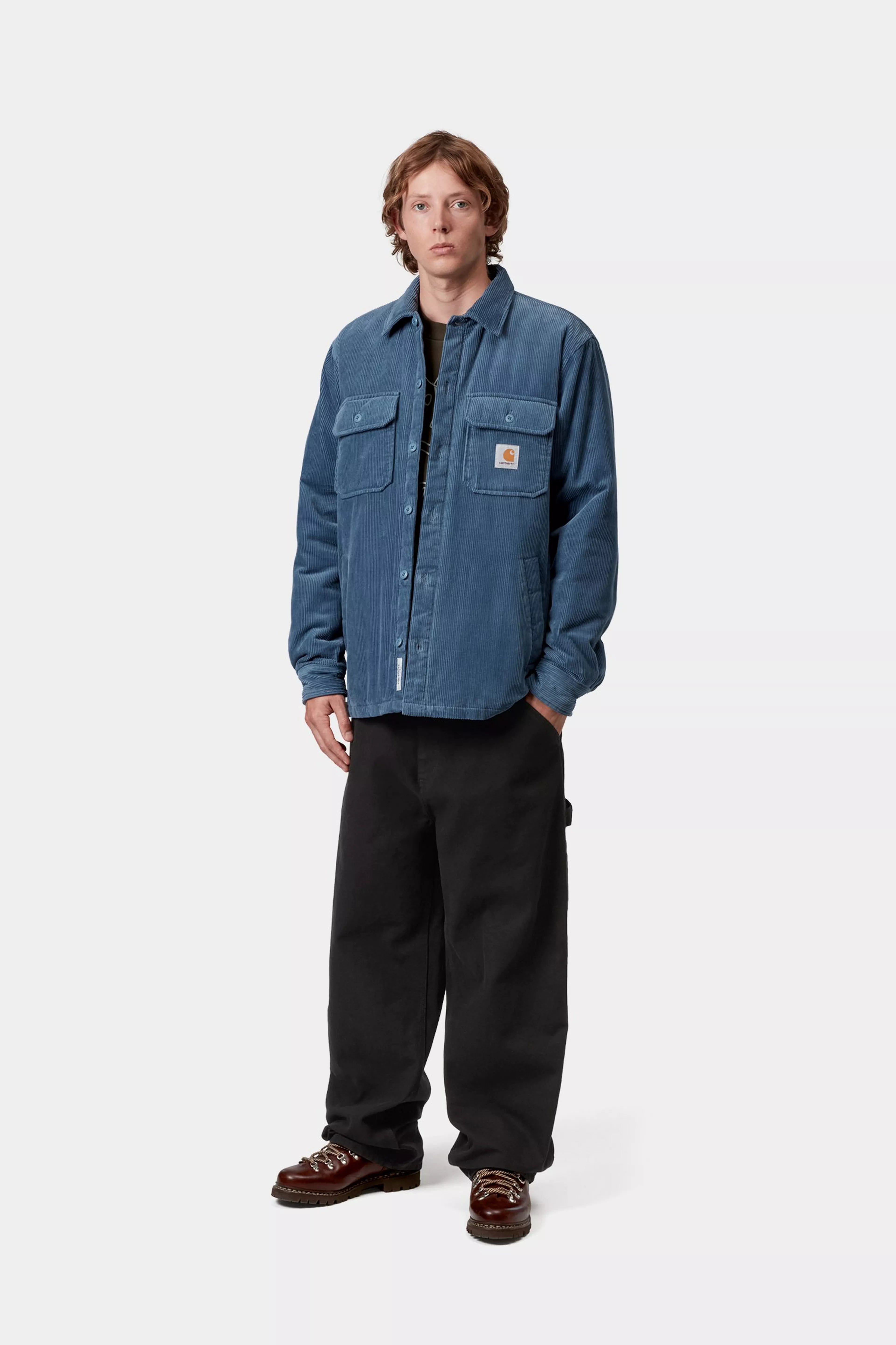 OG SINGLE KNEE PANT - Black (stone washed)