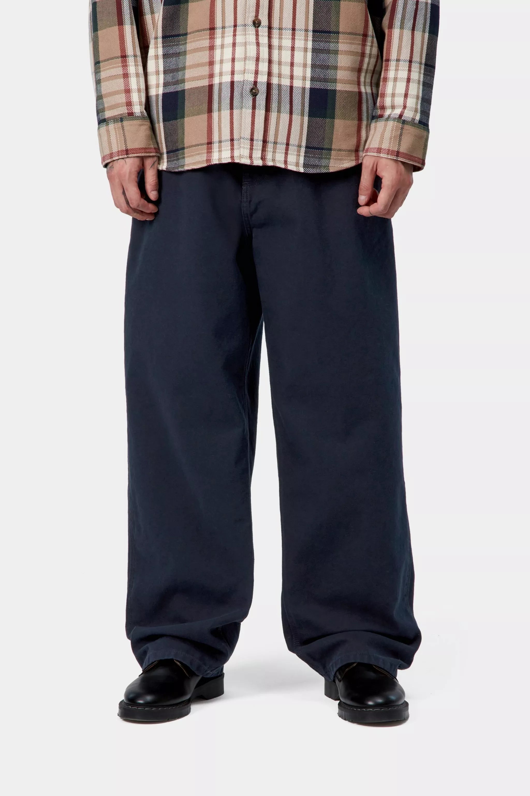 OG SINGLE KNEE PANT - Deep Night (stone washed)
