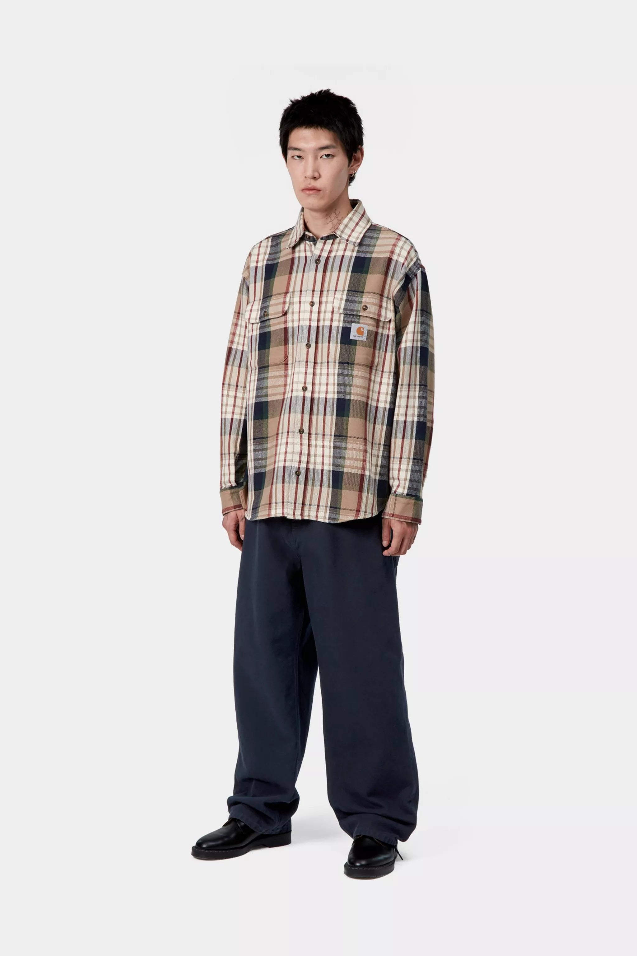 OG SINGLE KNEE PANT - Deep Night (stone washed)