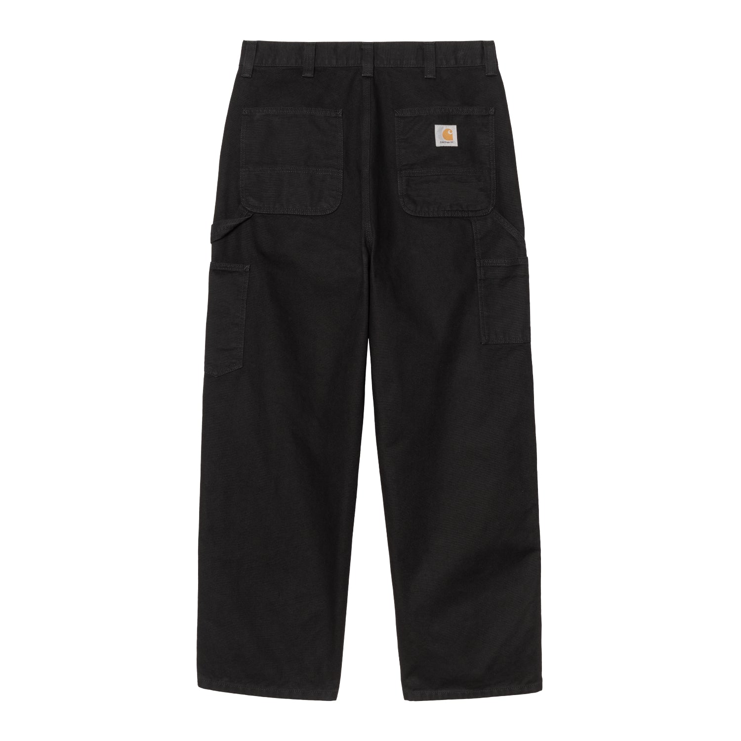 OG DOUBLE KNEE PANT - Black (stone washed)