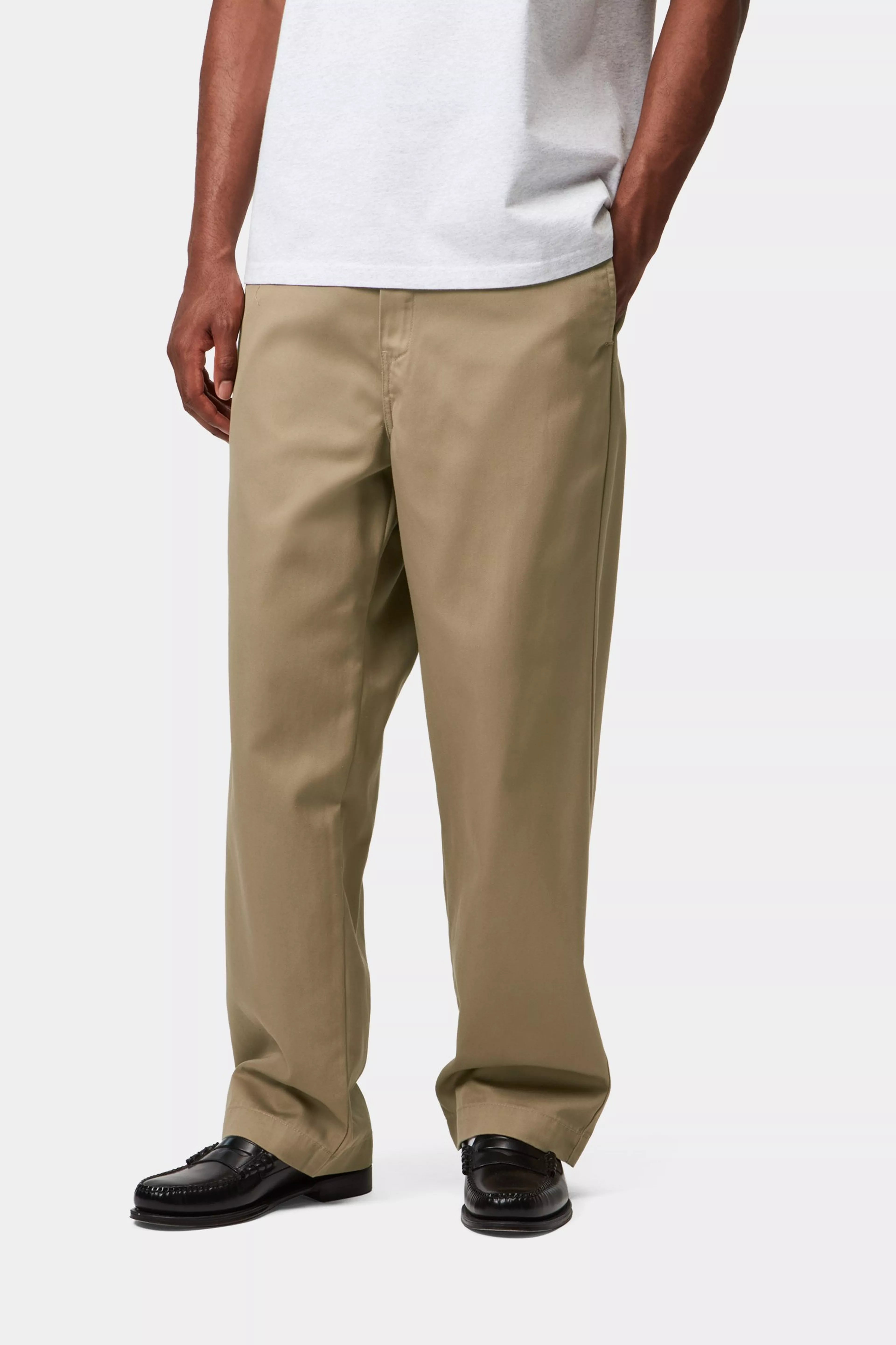 CRAFT PANT - Leather (rinsed)